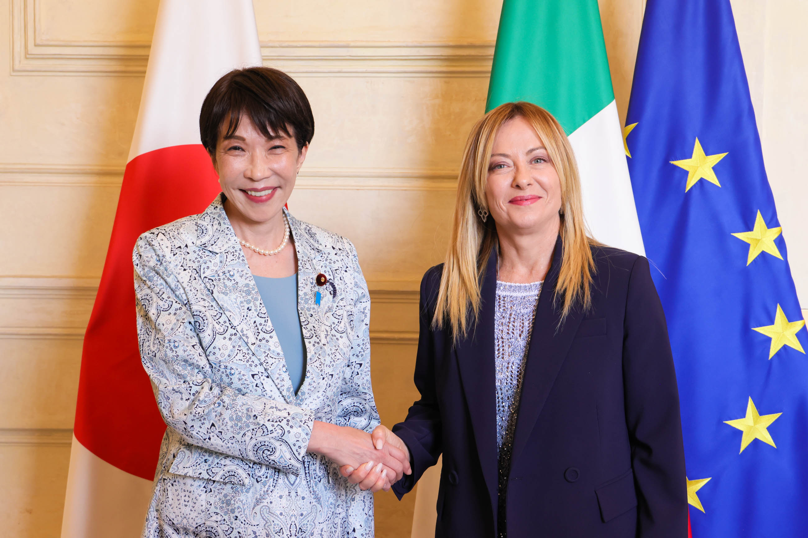 Japan-Italy Summit Meeting 1