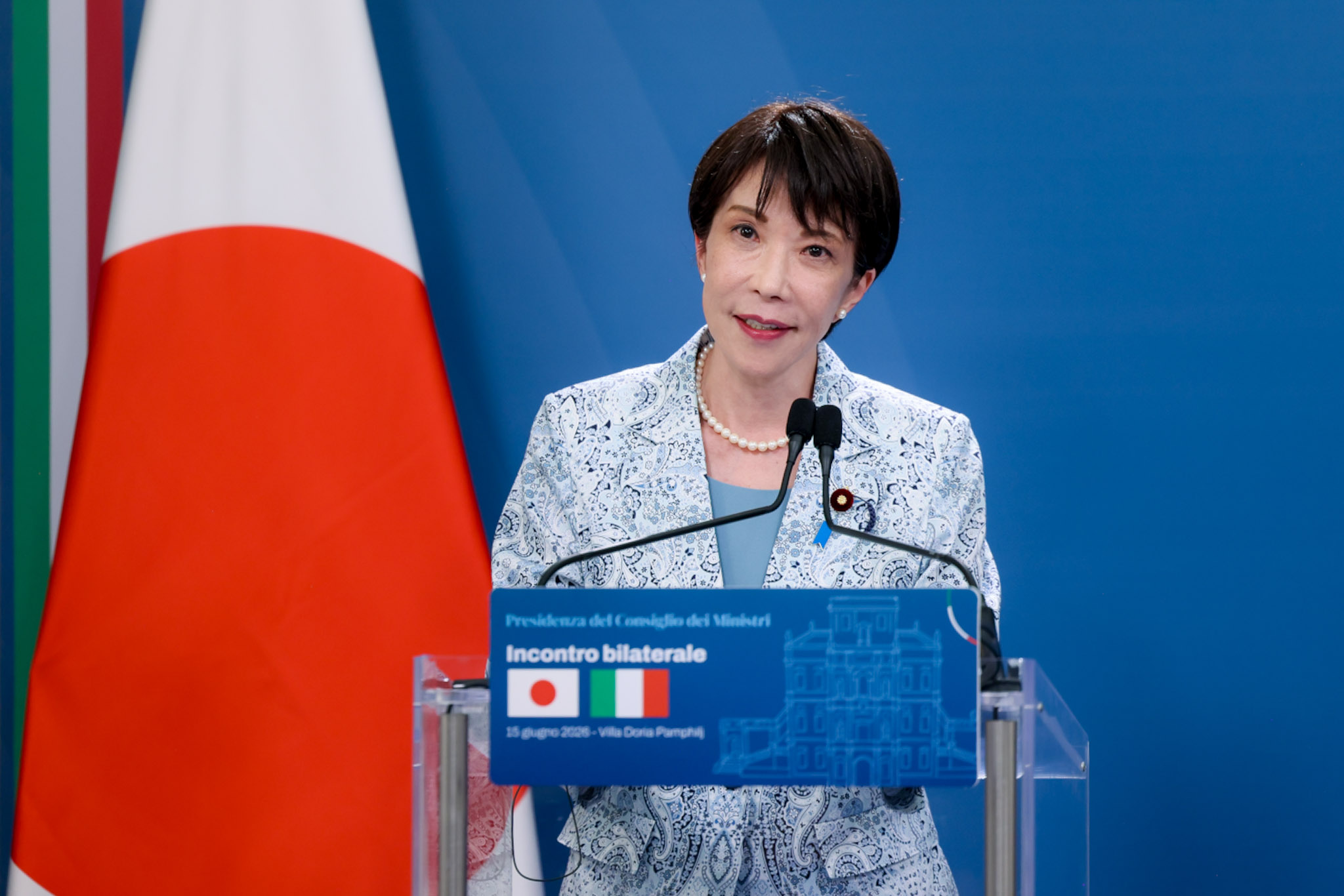 Japan-Italy Joint Press Conference 1