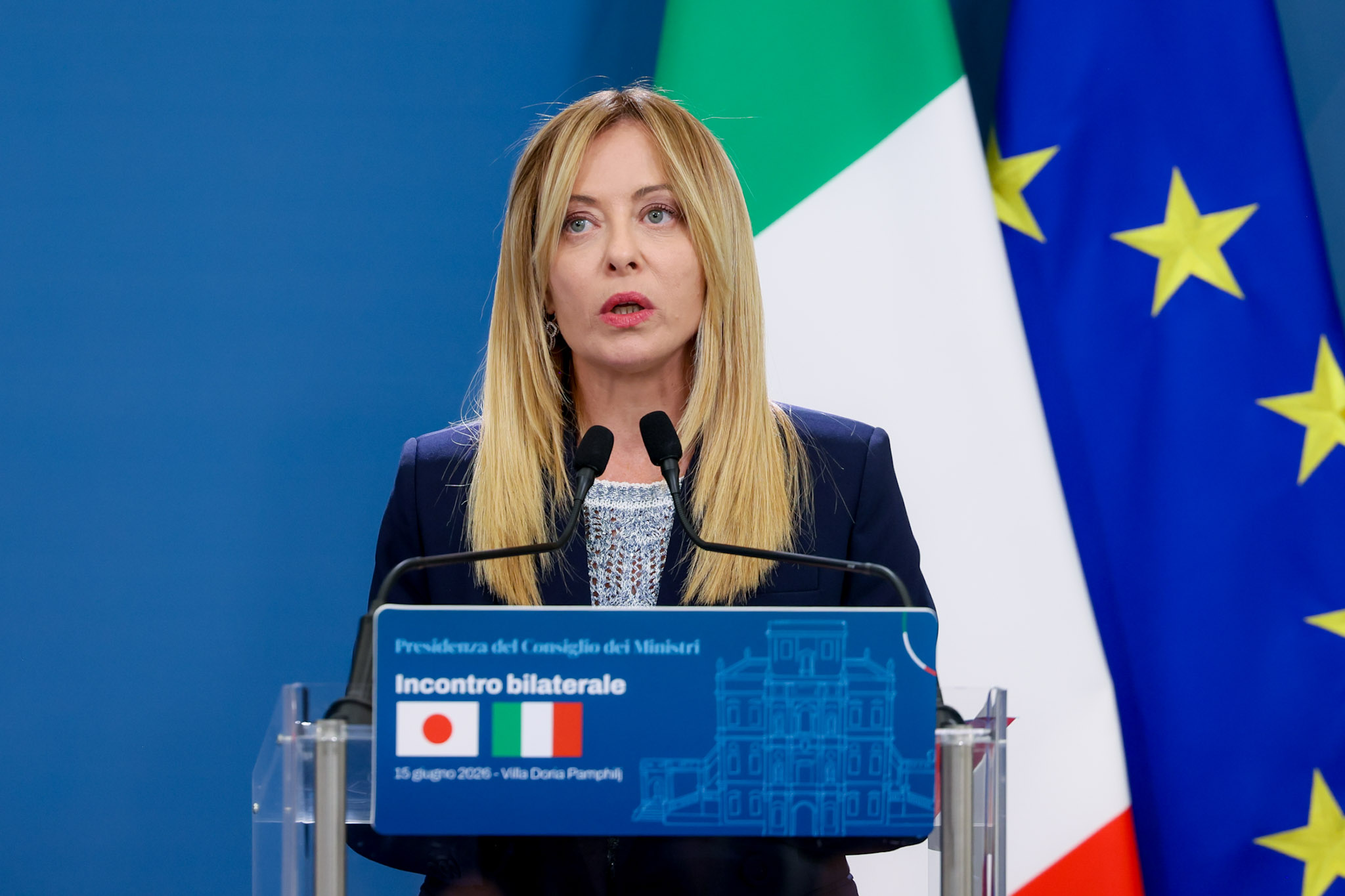 Japan-Italy Joint Press Conference 2