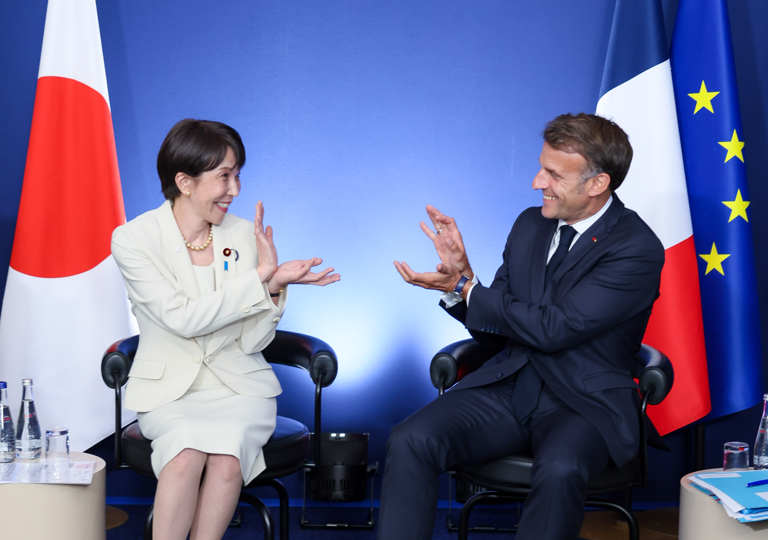 Japan-France Summit Meeting 2