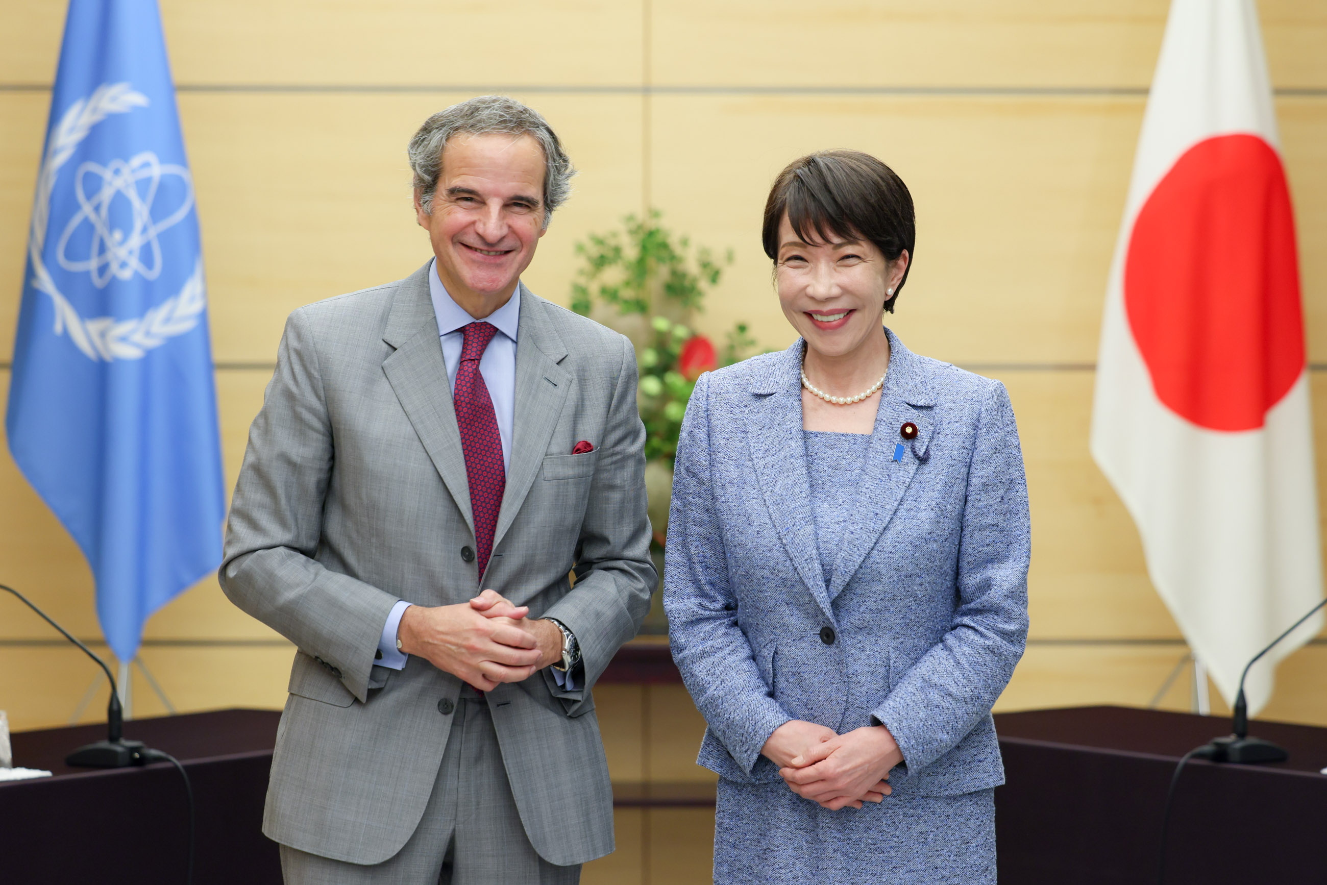 Prime Minister Takaichi receiving a courtesy call(4)