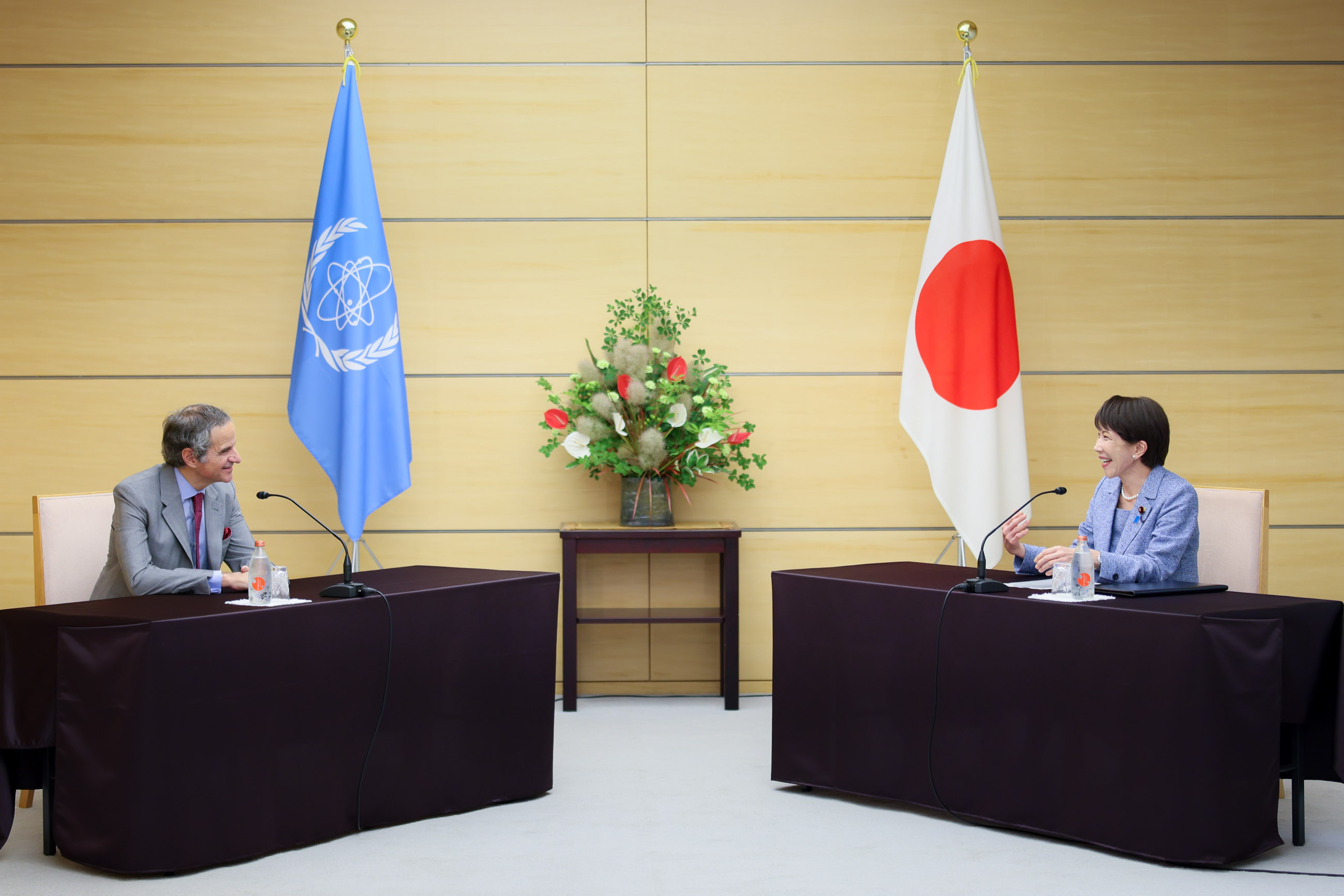 Prime Minister Takaichi receiving a courtesy call(5)