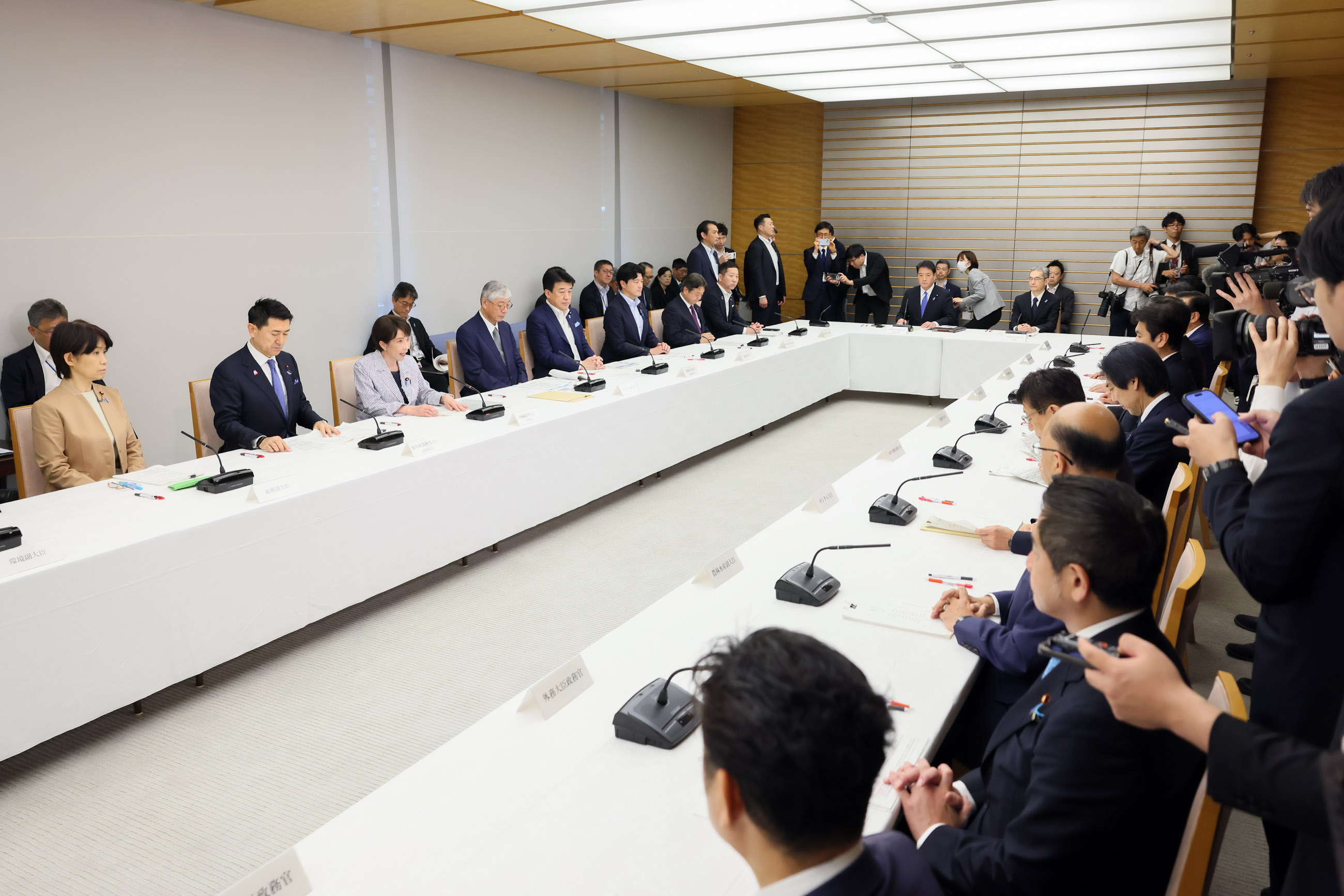 Prime Minister Takaichi making remarks (2)