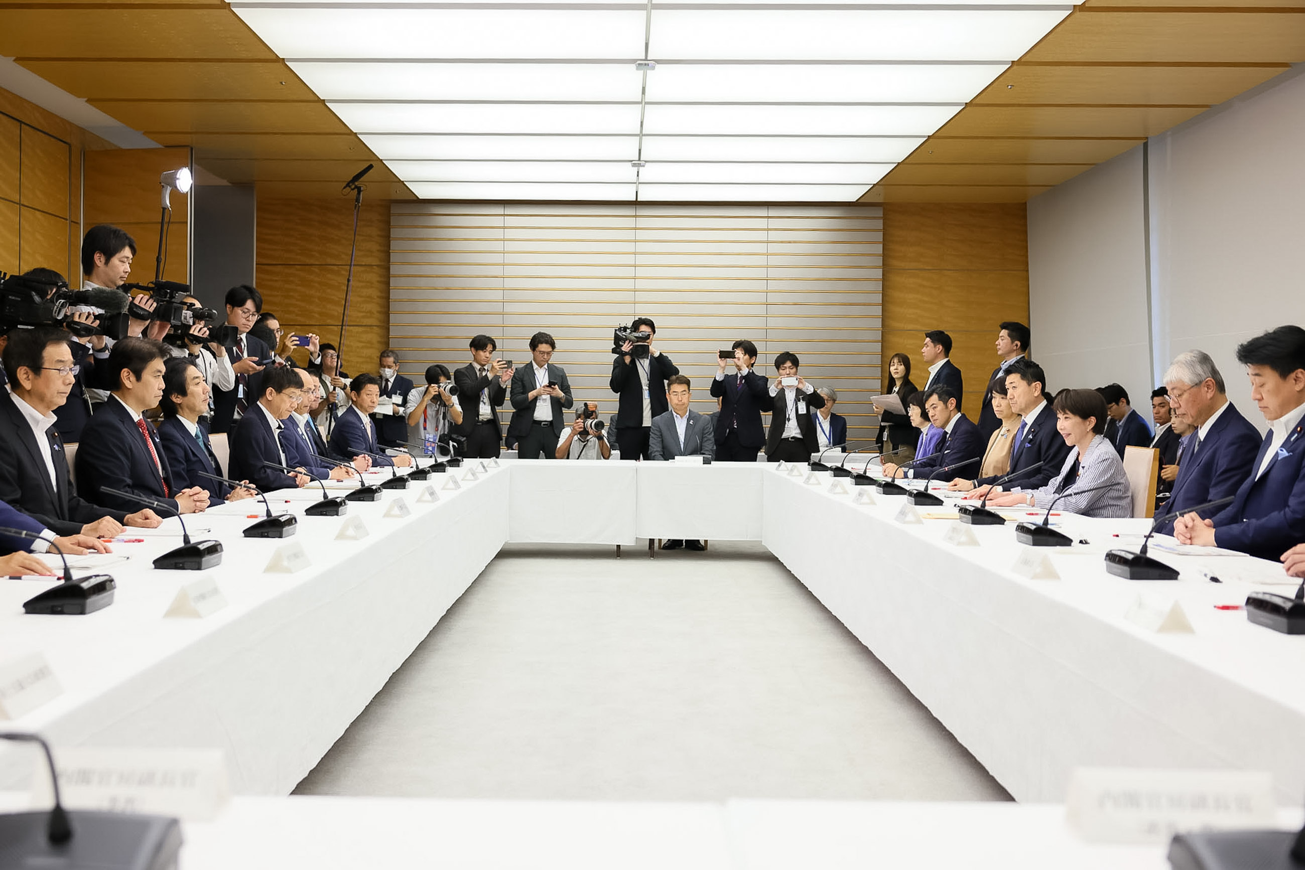 Prime Minister Takaichi making remarks (3)