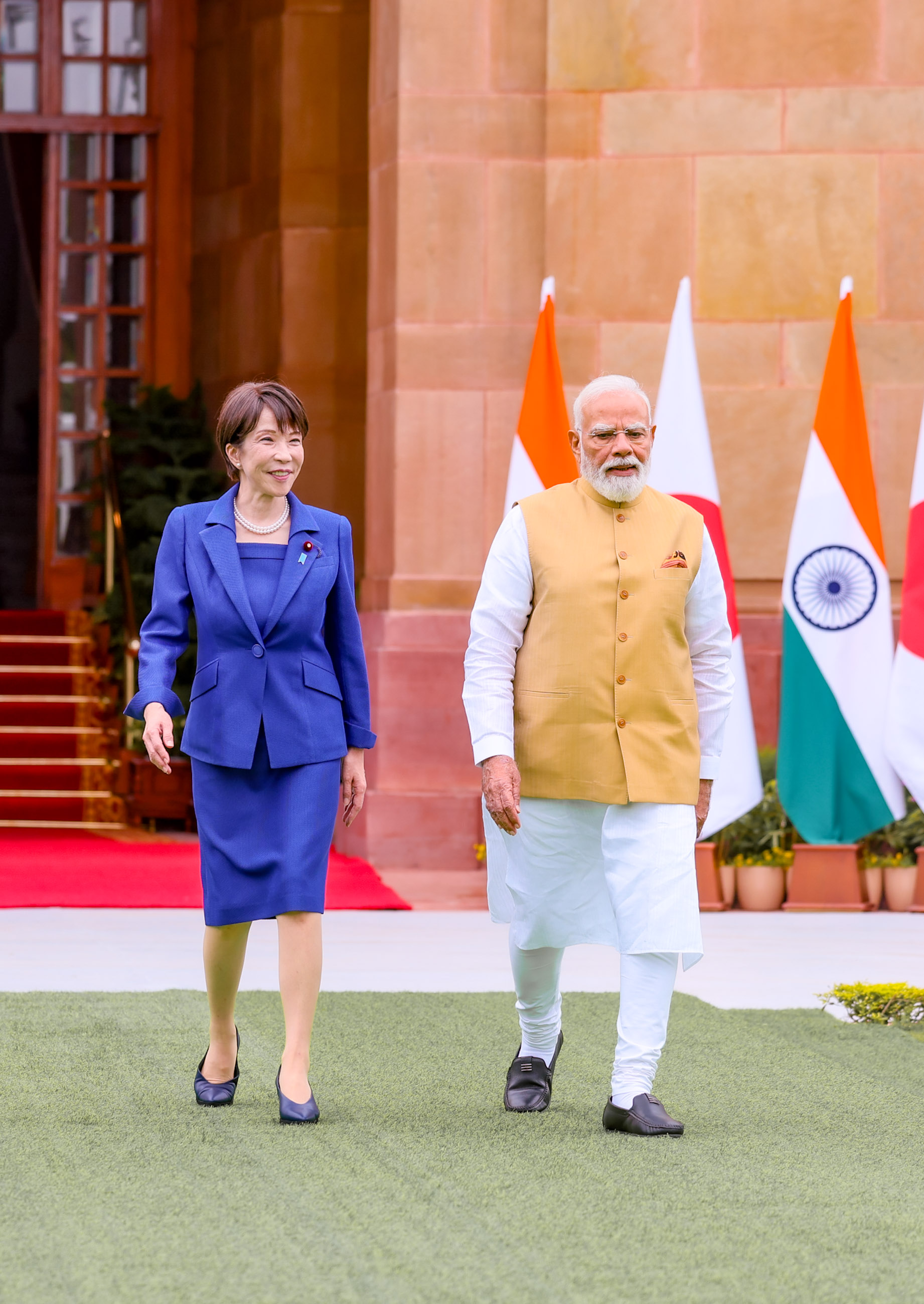 Prime Minister TAKAICHI at the Japan-India Leaders' Meeting (Plenary Meeting) (3)
