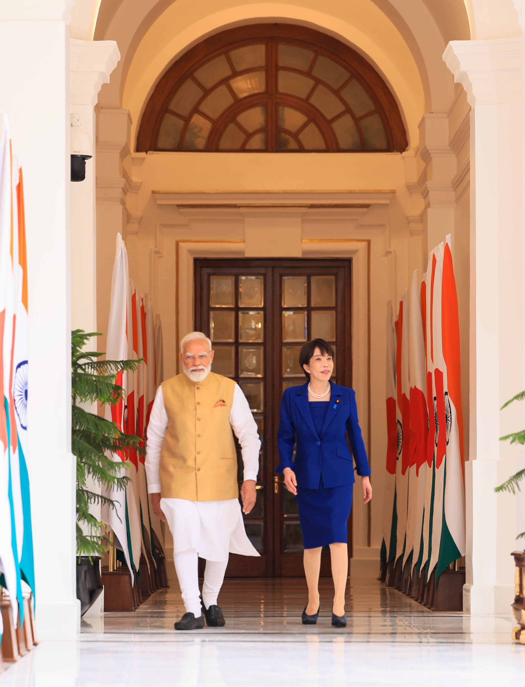 Prime Minister TAKAICHI at the Japan-India Leaders' Meeting (Plenary Meeting) (5)