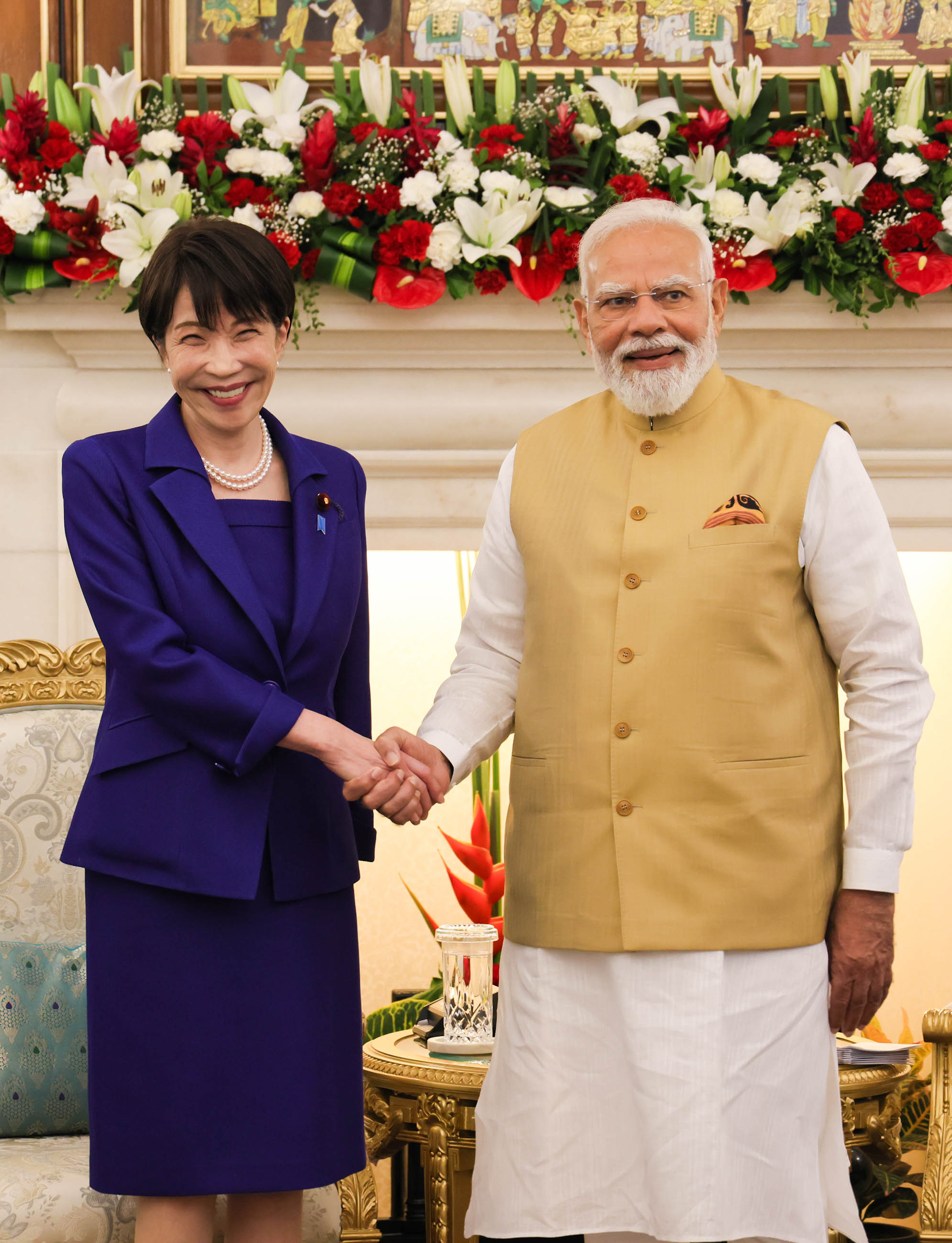 Japan-India Leaders' Meeting (Plenary Meeting) (1)
