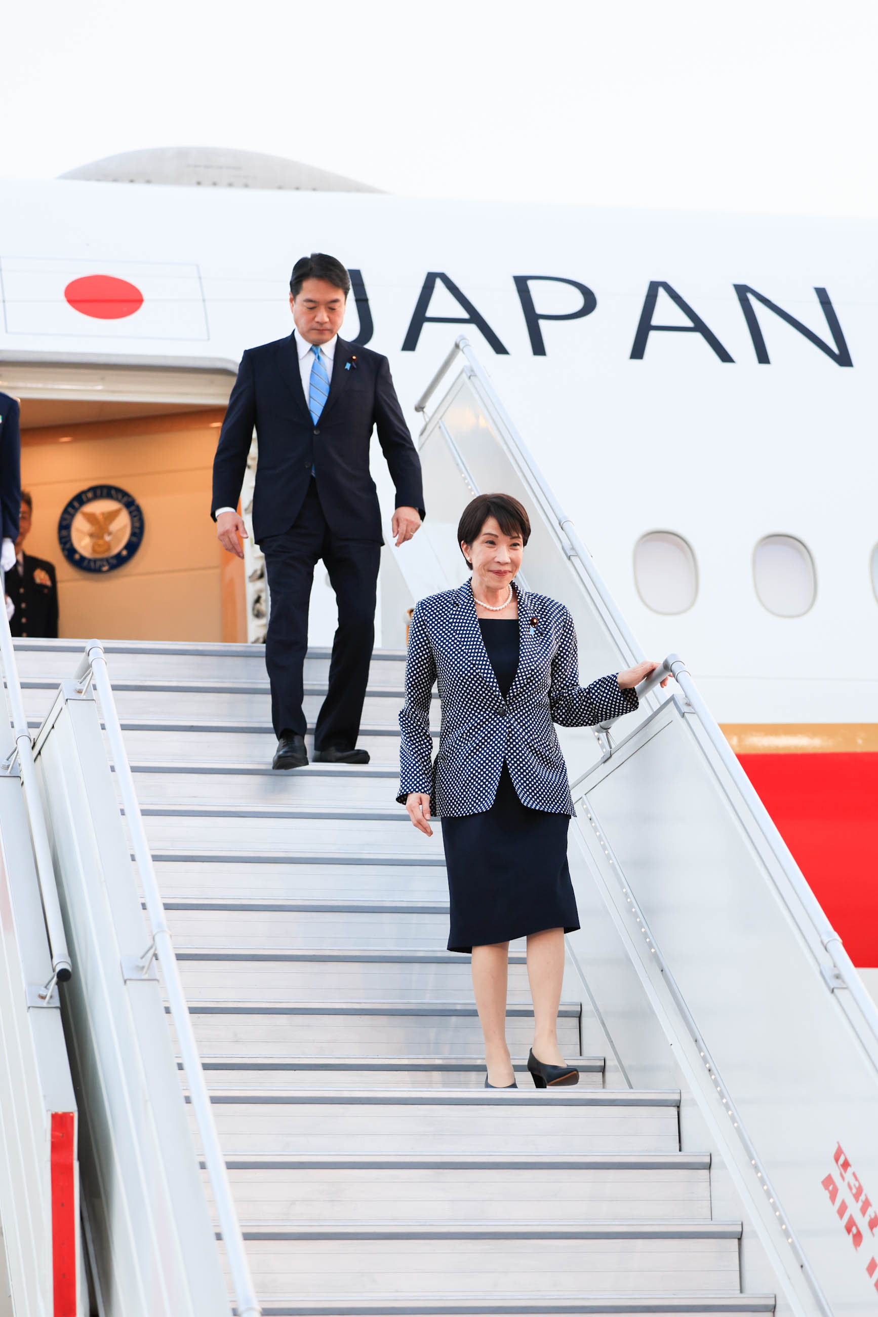 Prime Minister TAKAICHI arriving in India (4)