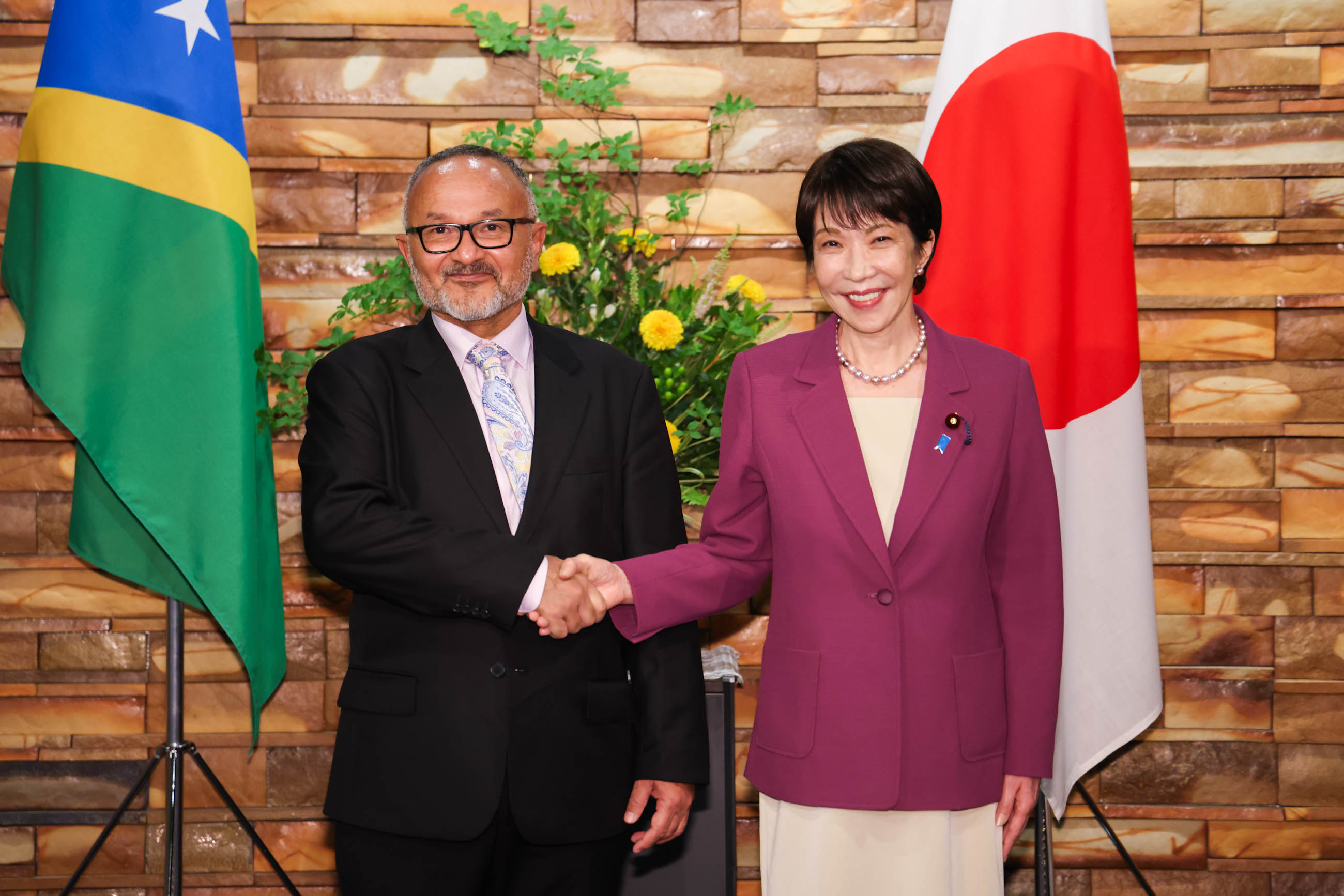 Japan–Solomon Islands Summit Meeting (1)