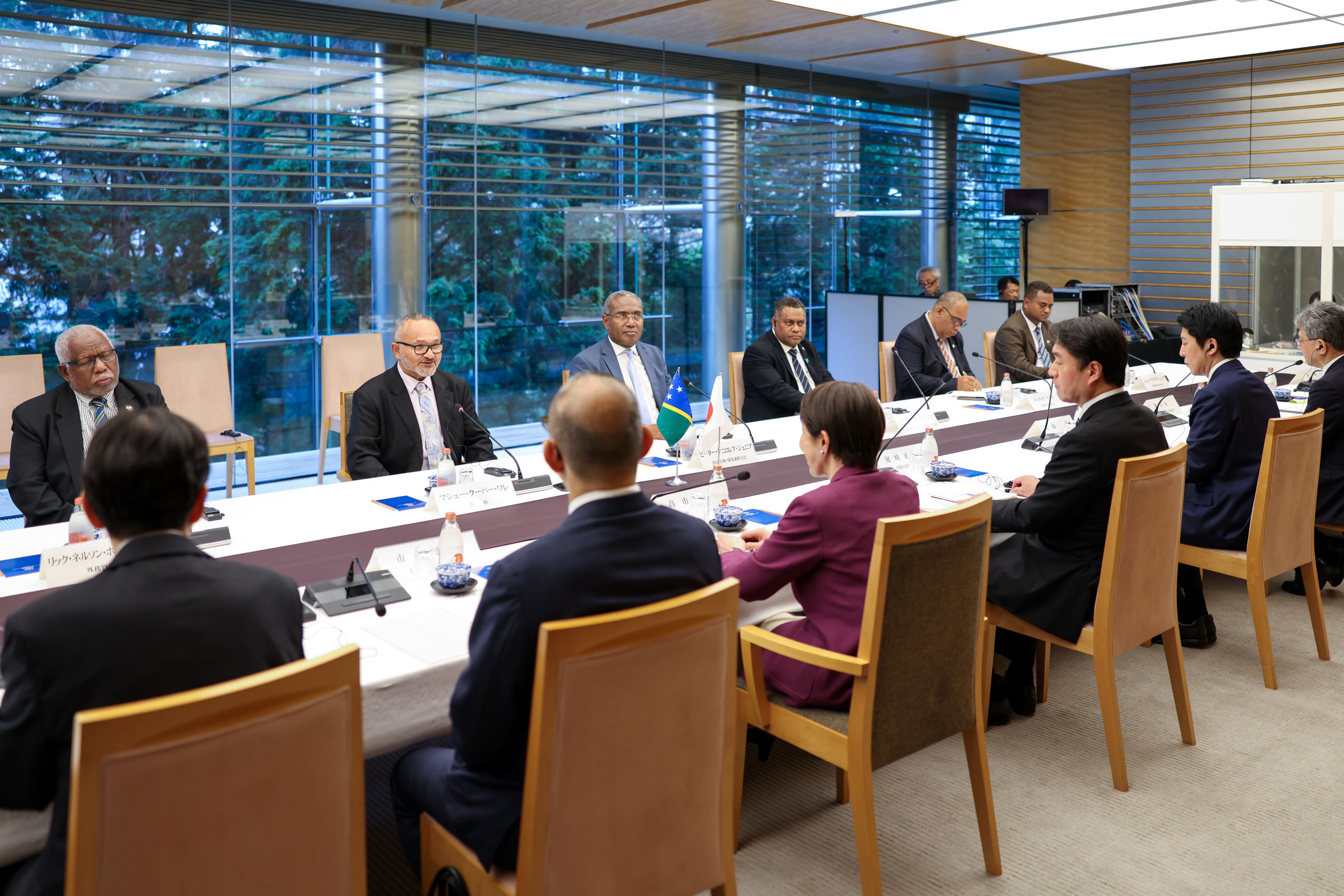 Japan–Solomon Islands Summit Meeting (10)