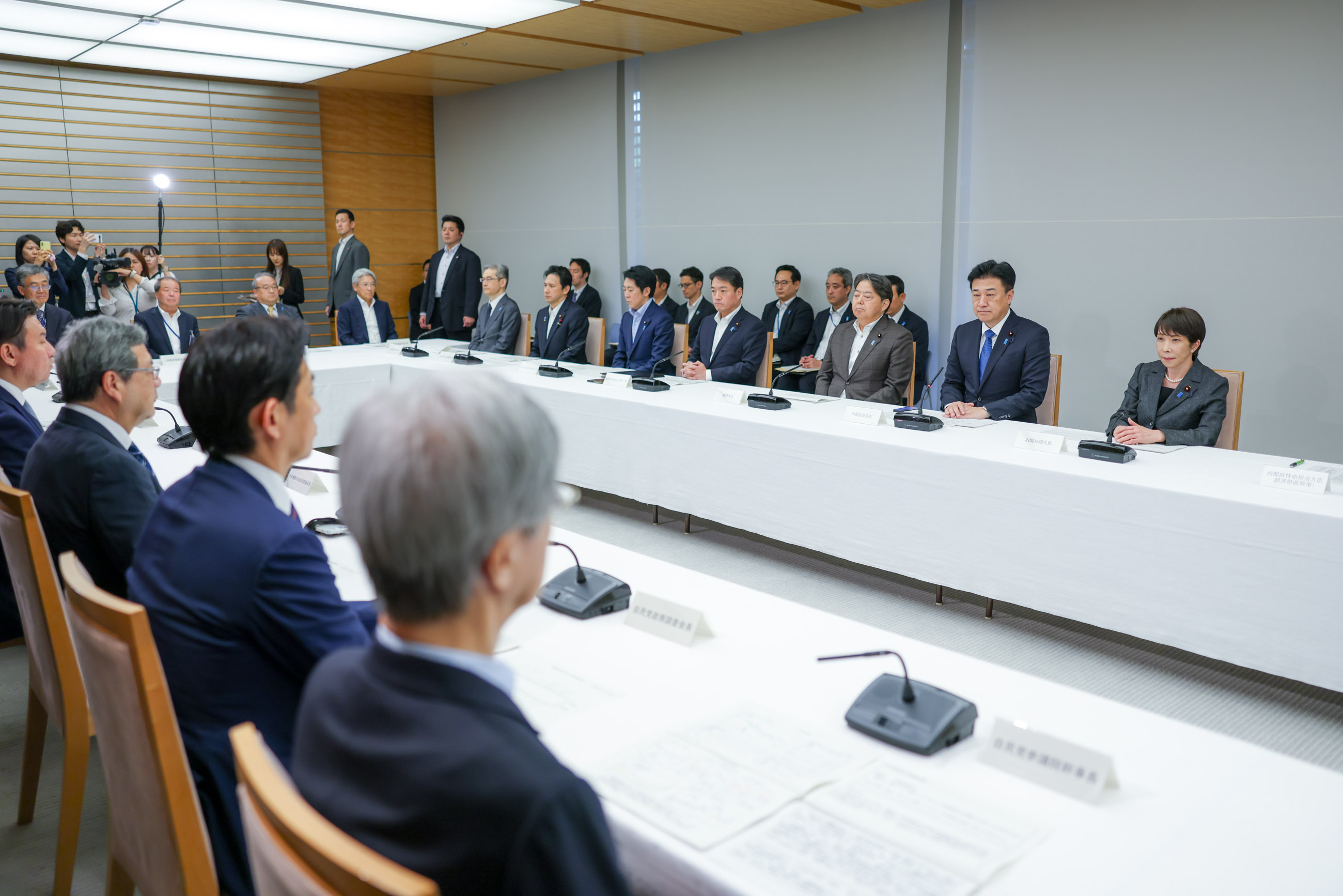 A scene from the Meeting