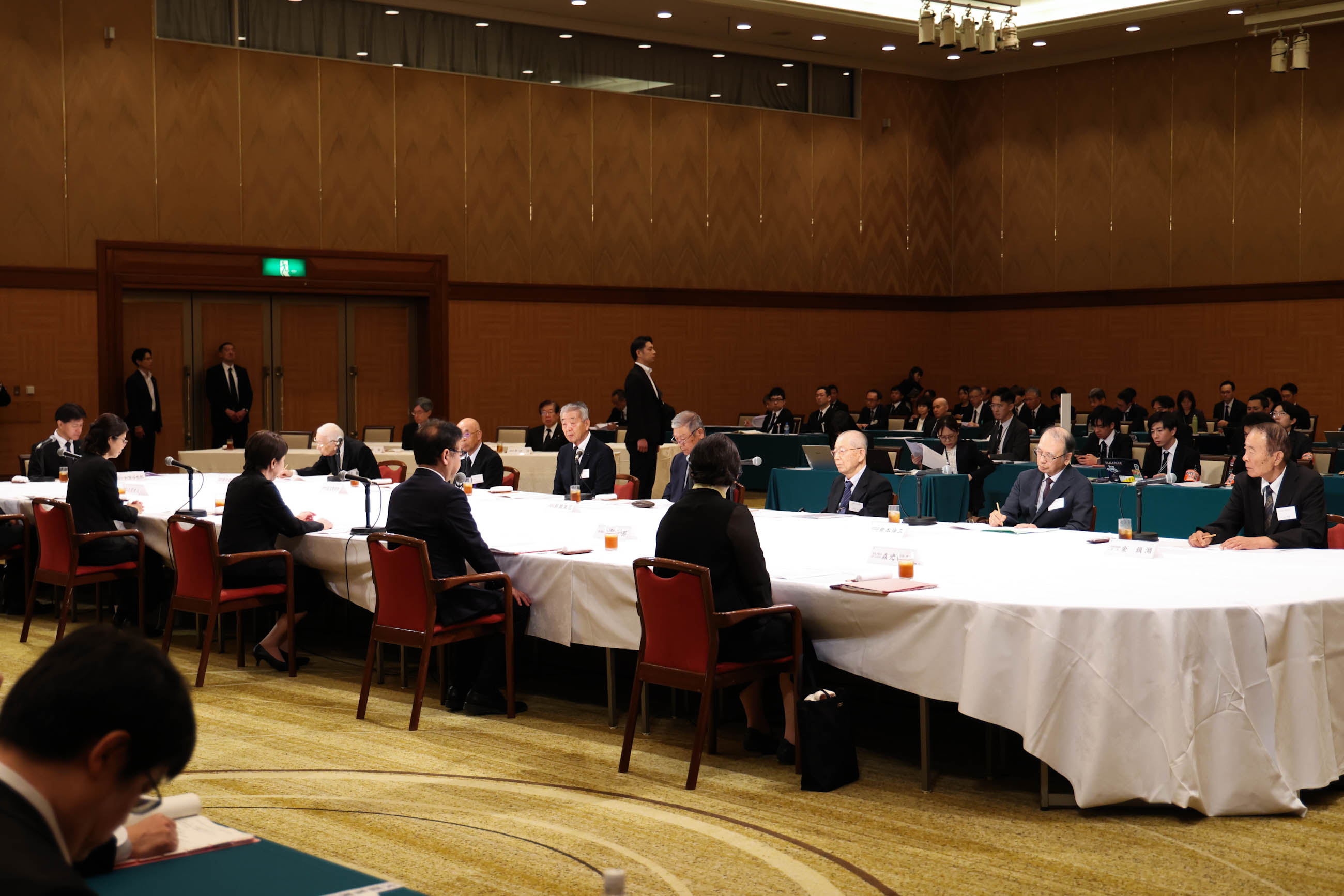 Prime Minister TAKAICHI receiving requests from representatives of atomic bomb survivors (1)