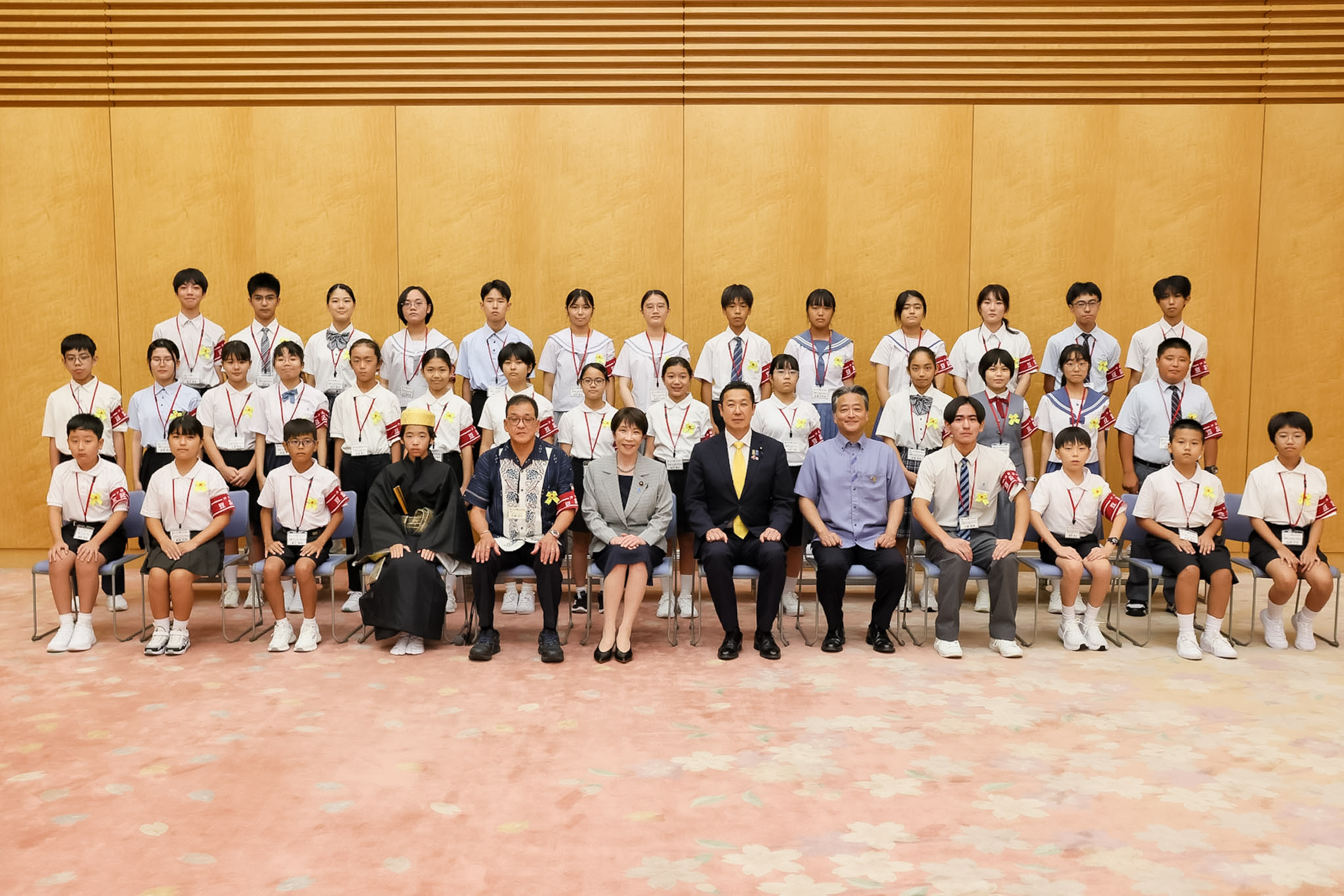 Prime Minister Takaichi receiving a courtesy call (1)