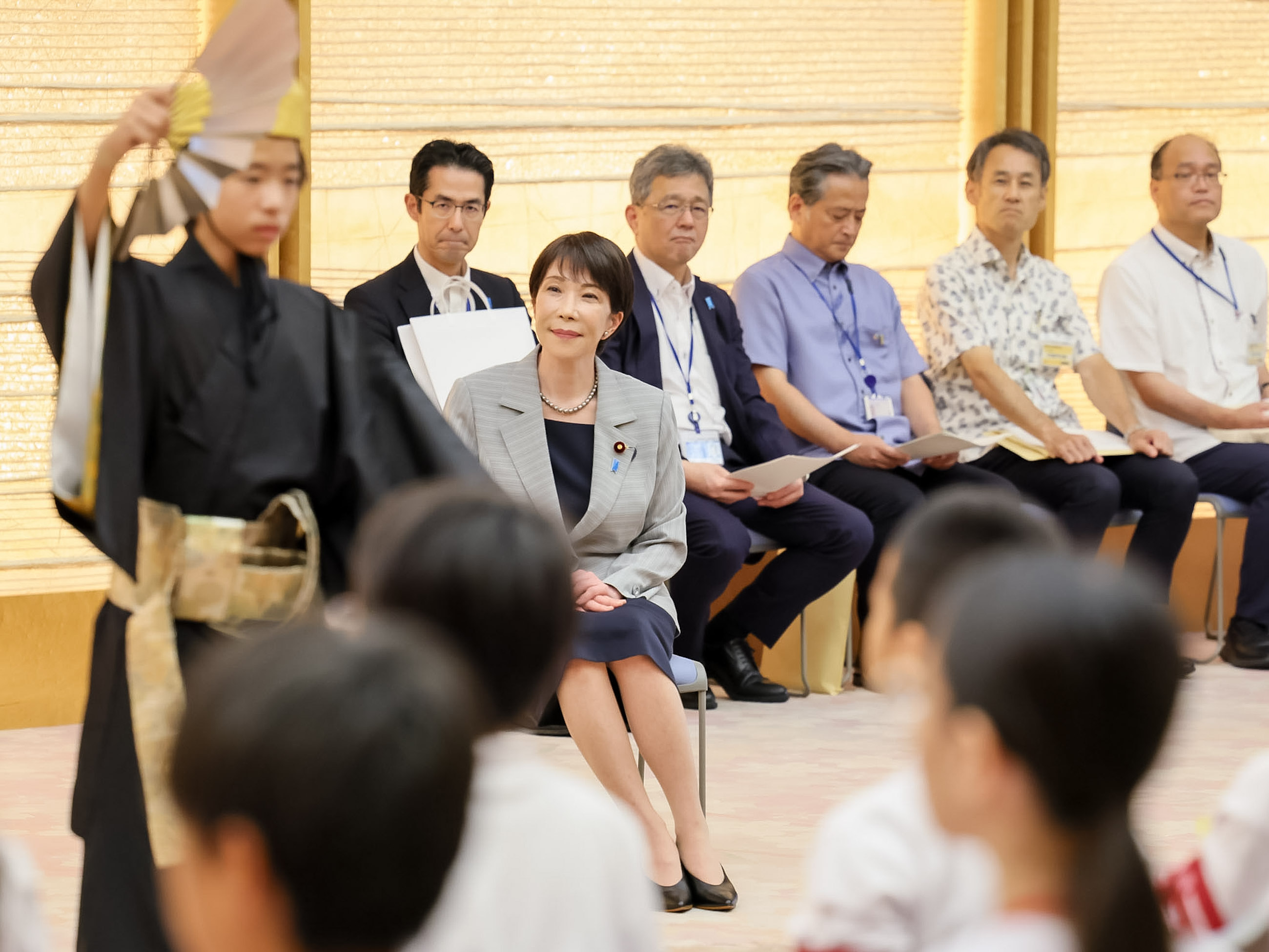Prime Minister Takaichi receiving a courtesy call (3)