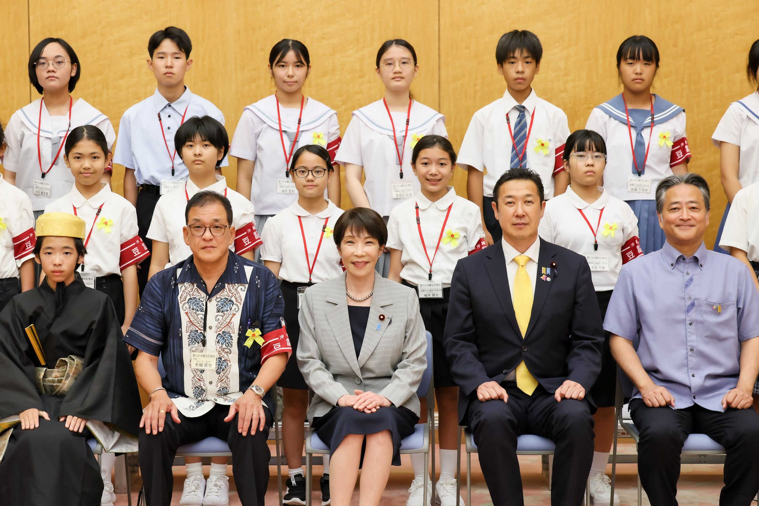 Prime Minister Takaichi receiving a courtesy call (10)