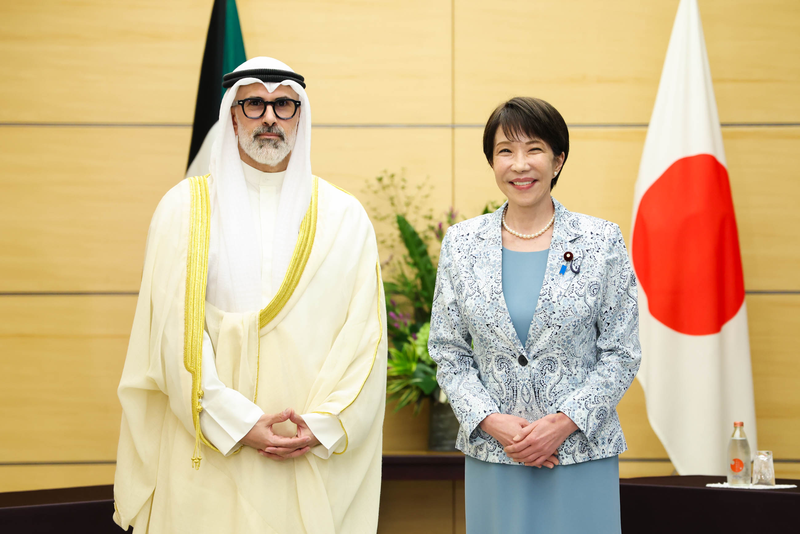 Prime Minister Takaichi receiving a courtesy call (3)