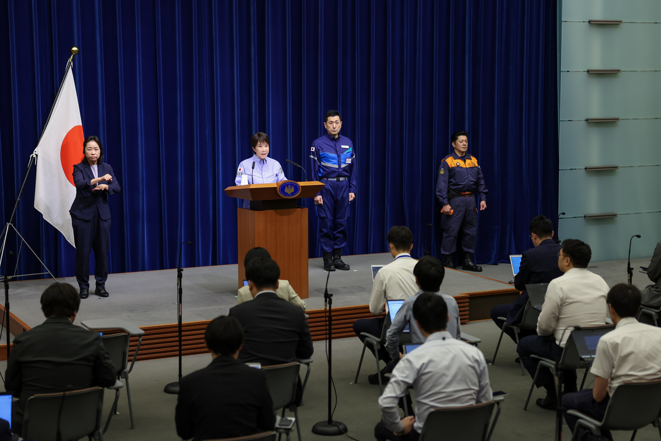 Prime Minister Takaichi holding a press conference (4)