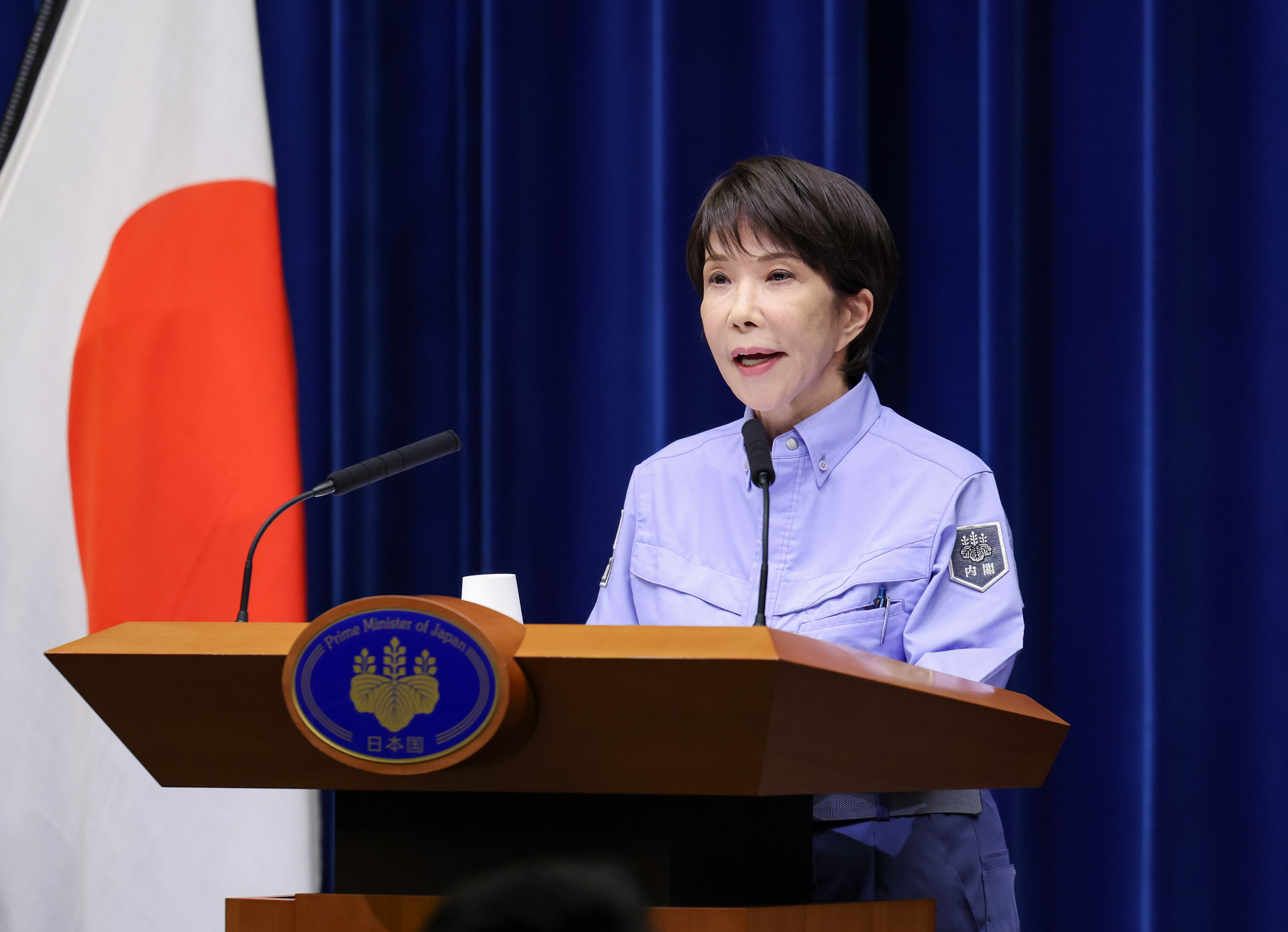 Prime Minister Takaichi holding a press conference (7)