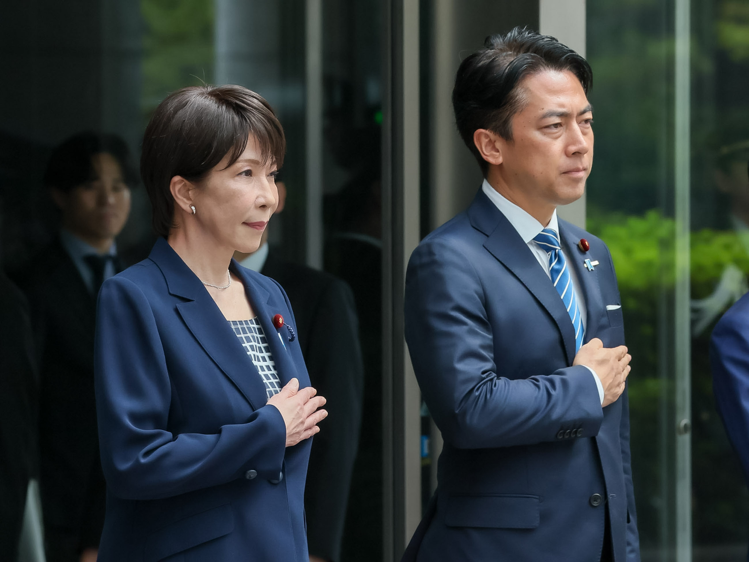 Prime Minister Takaichi receiving honors and inspecting the guard of honor (5)