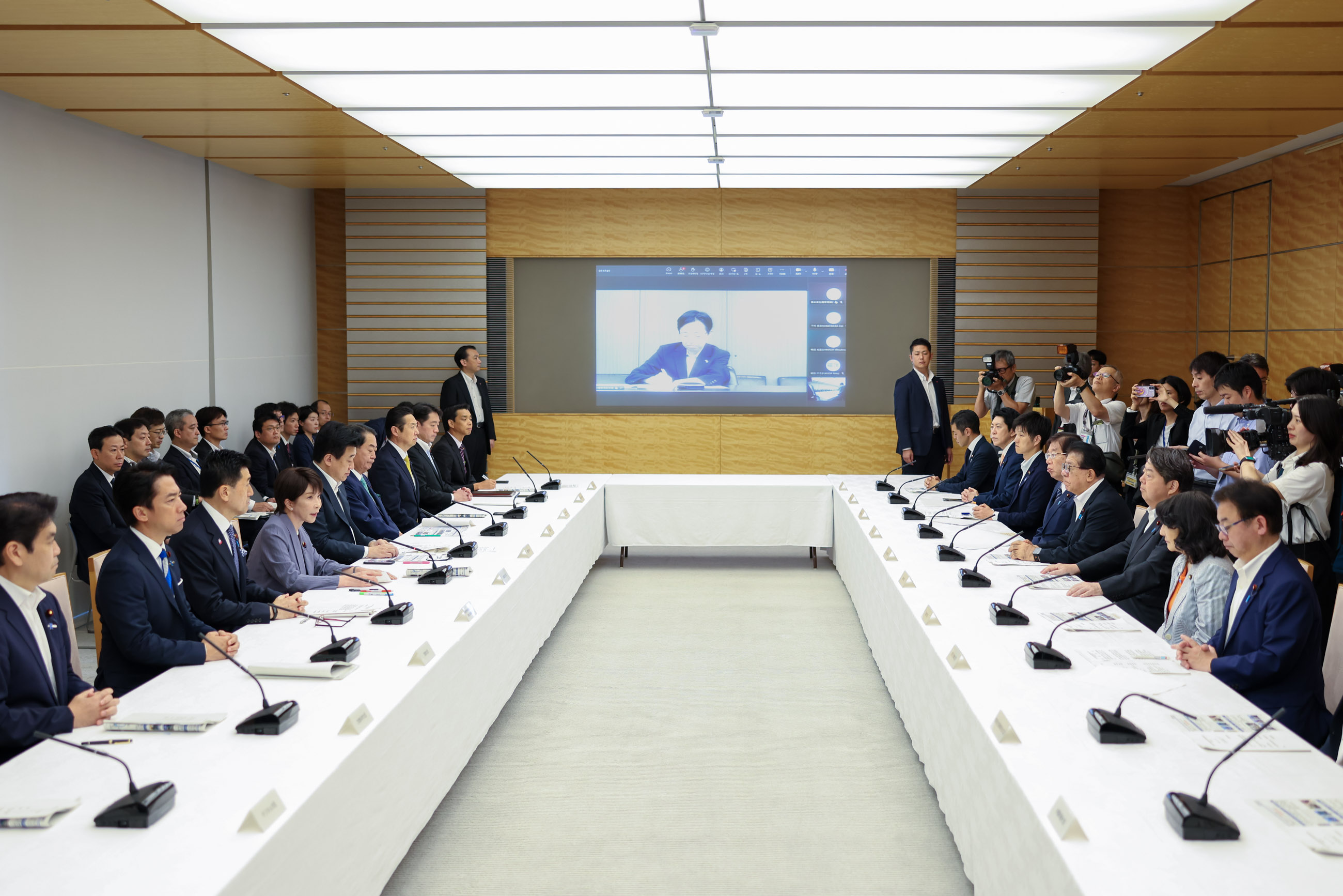 Prime Minister Takaichi making remarks (2)