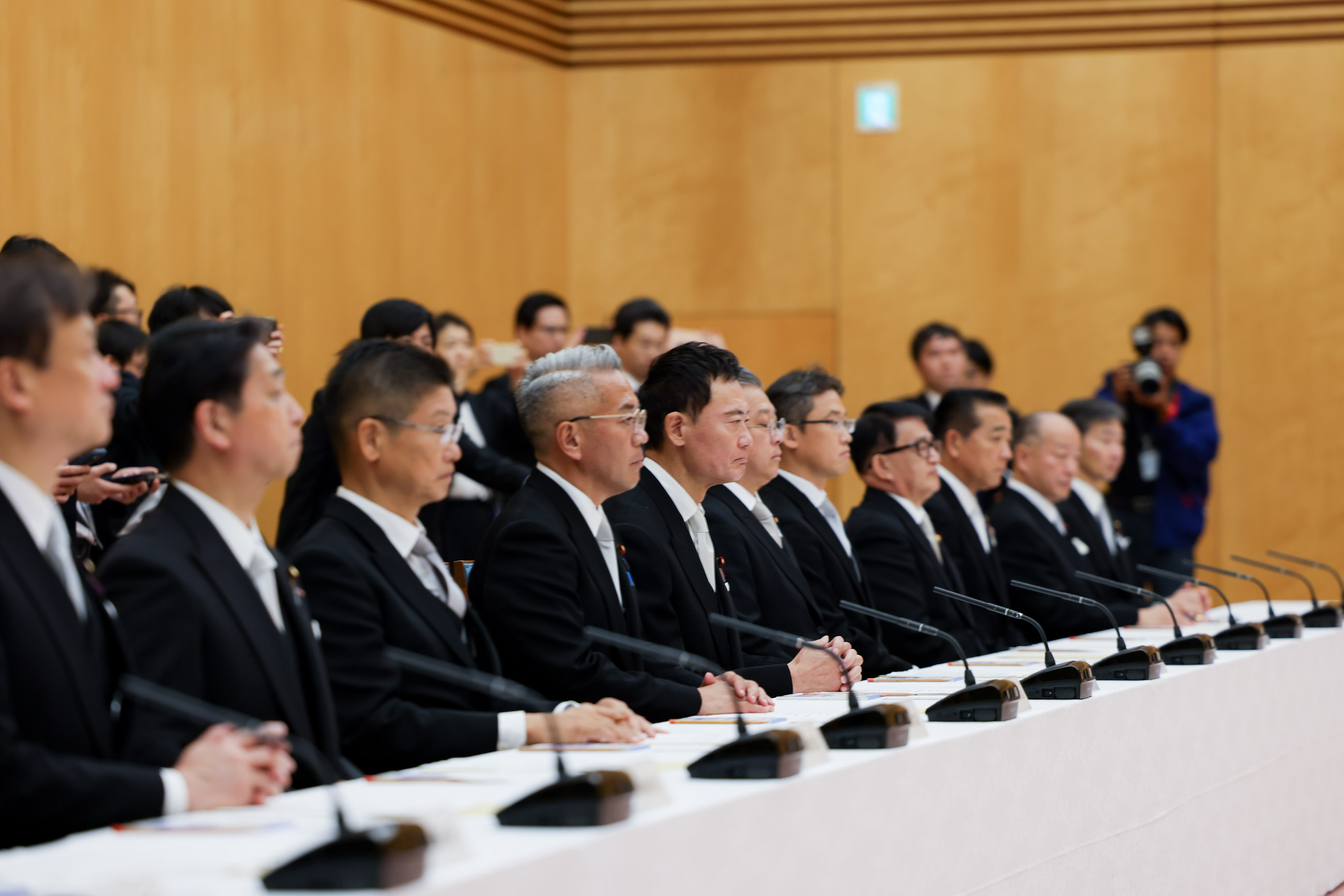 Scene from the first Meeting of State Ministers (1)