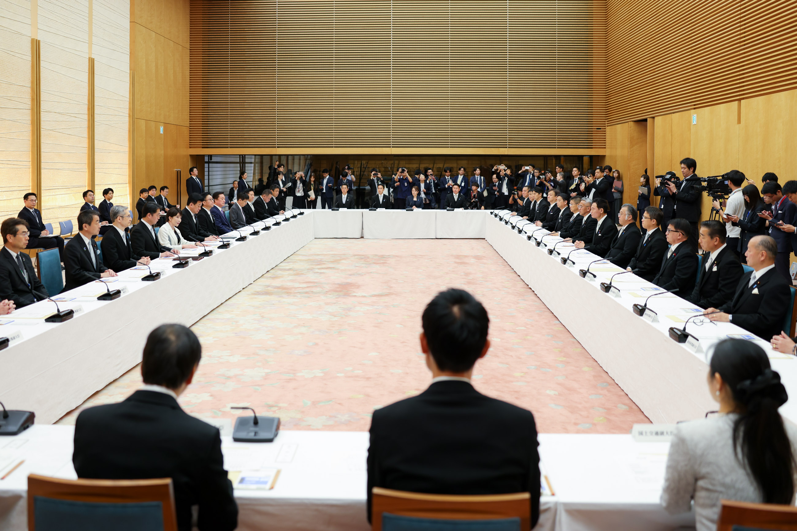 Scene from the first Meeting of State Ministers (3)