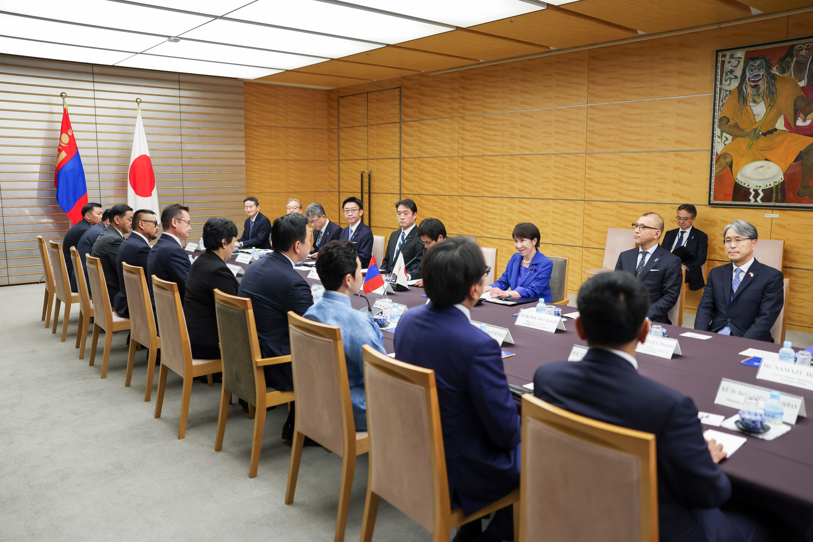Japan-Mongolia Summit Meeting (8)