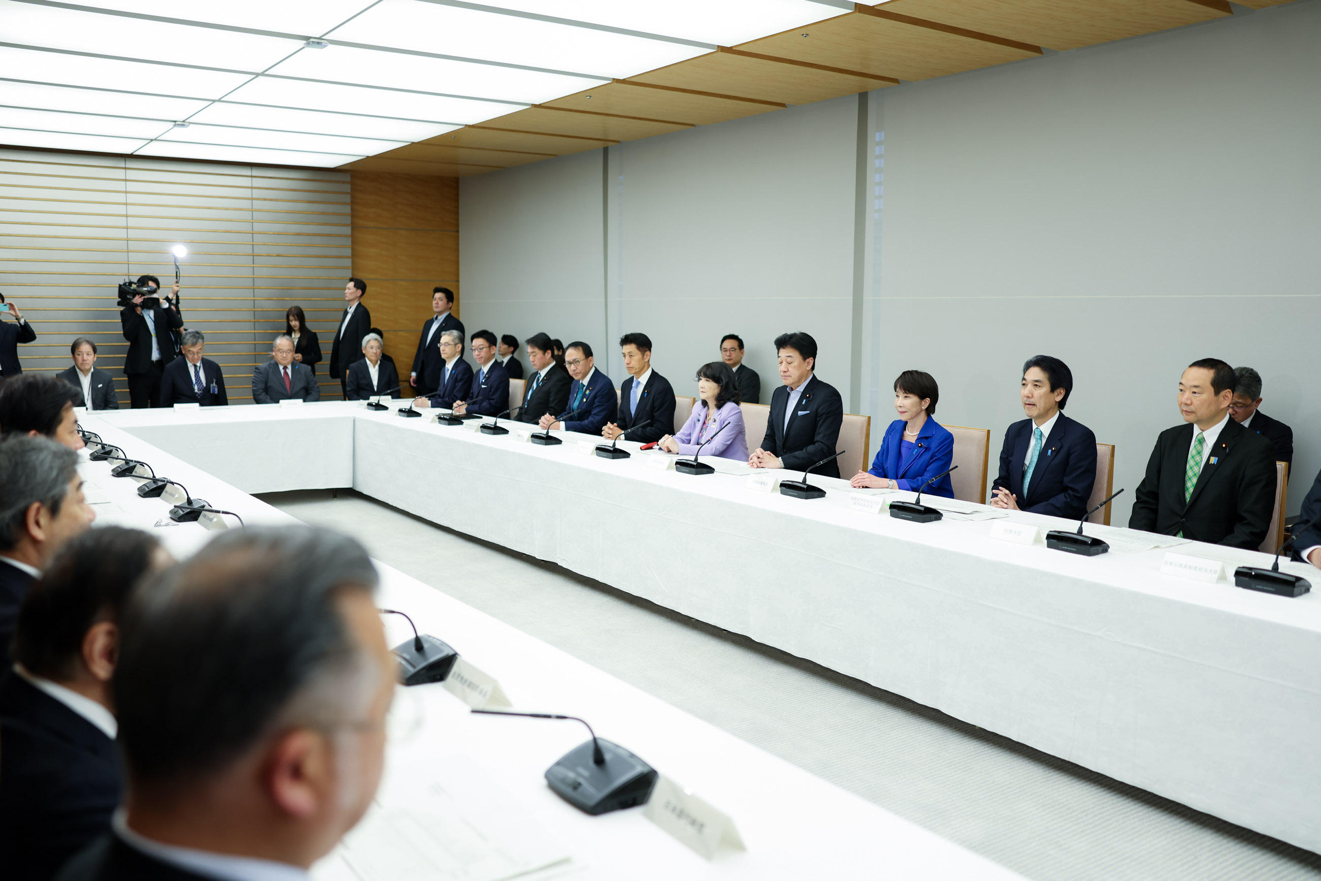 Prime Minister Takaichi attending the meeting (3)