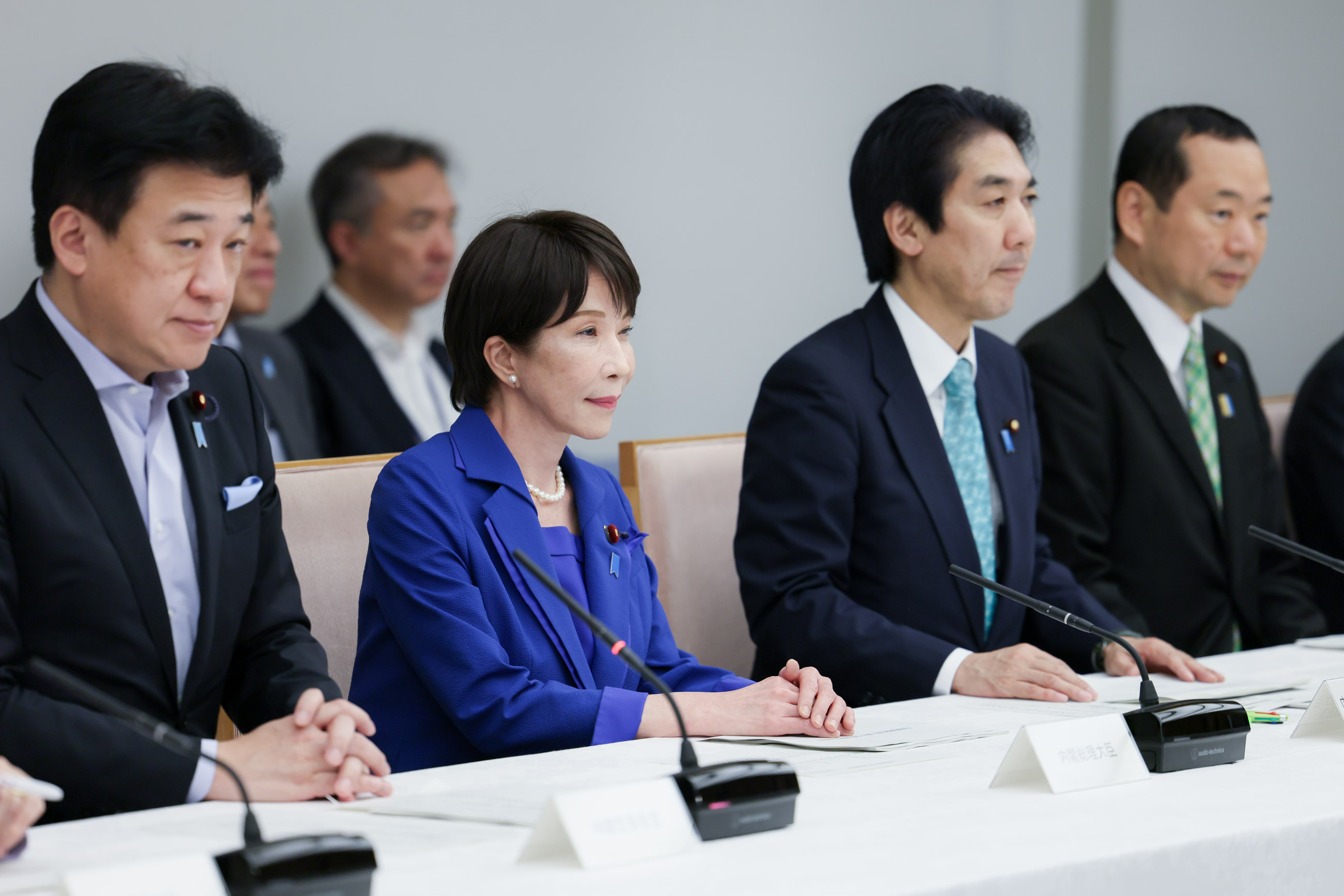 Prime Minister Takaichi attending the meeting (4)