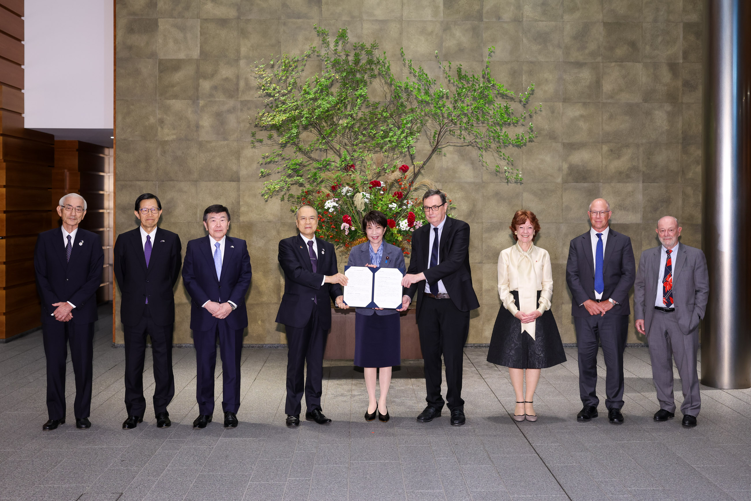 Prime Minister Takaichi receiving a courtesy call (1)