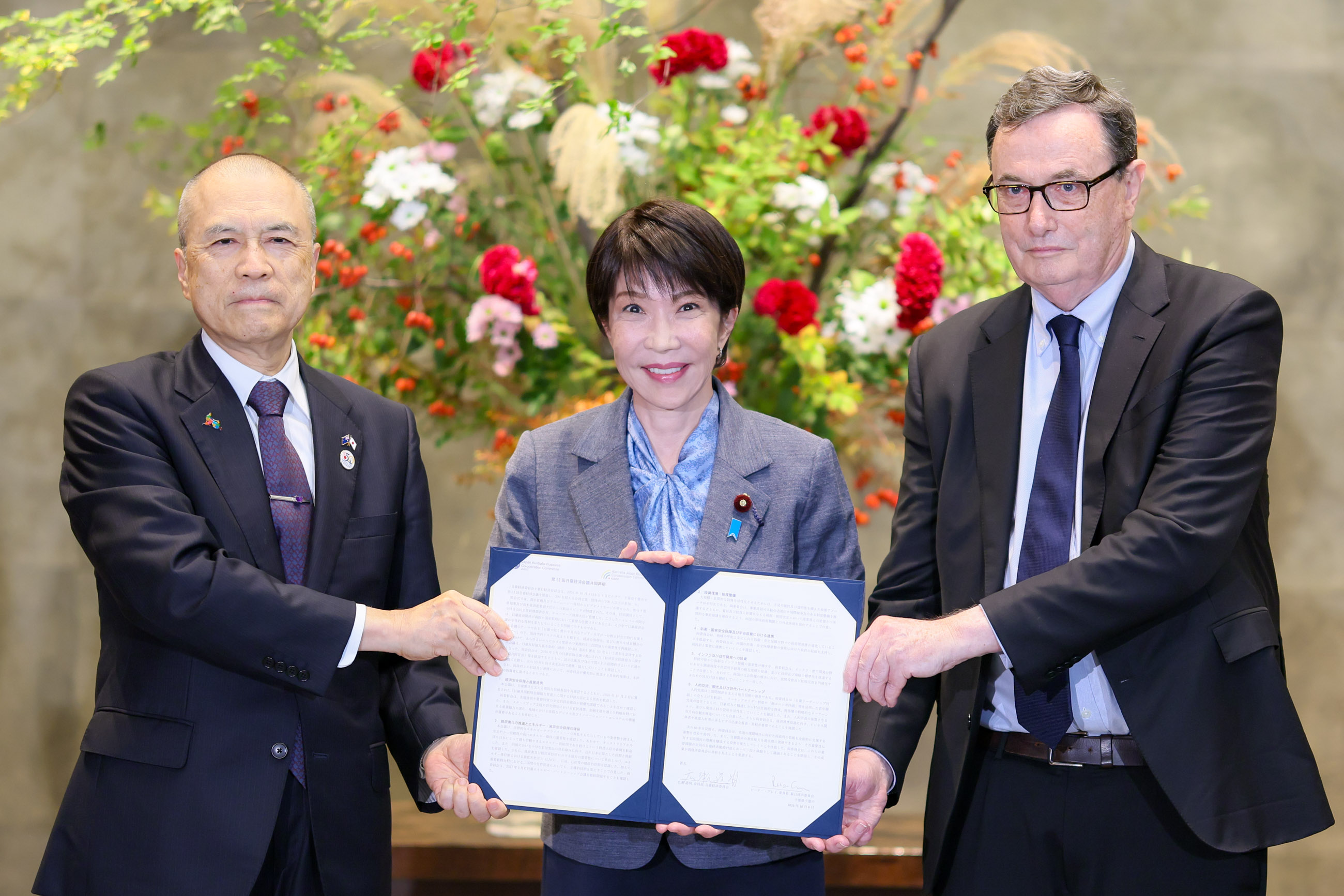 Prime Minister Takaichi receiving a courtesy call (4)