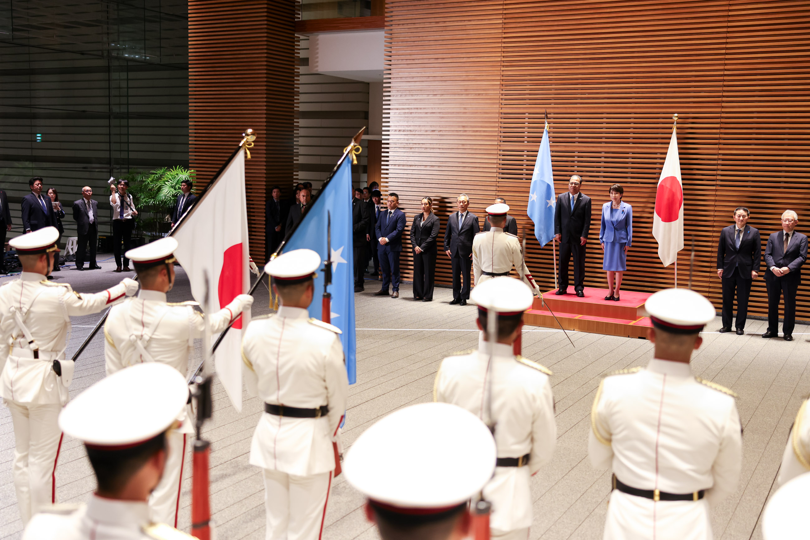 Salute and guard of honor ceremony (1)