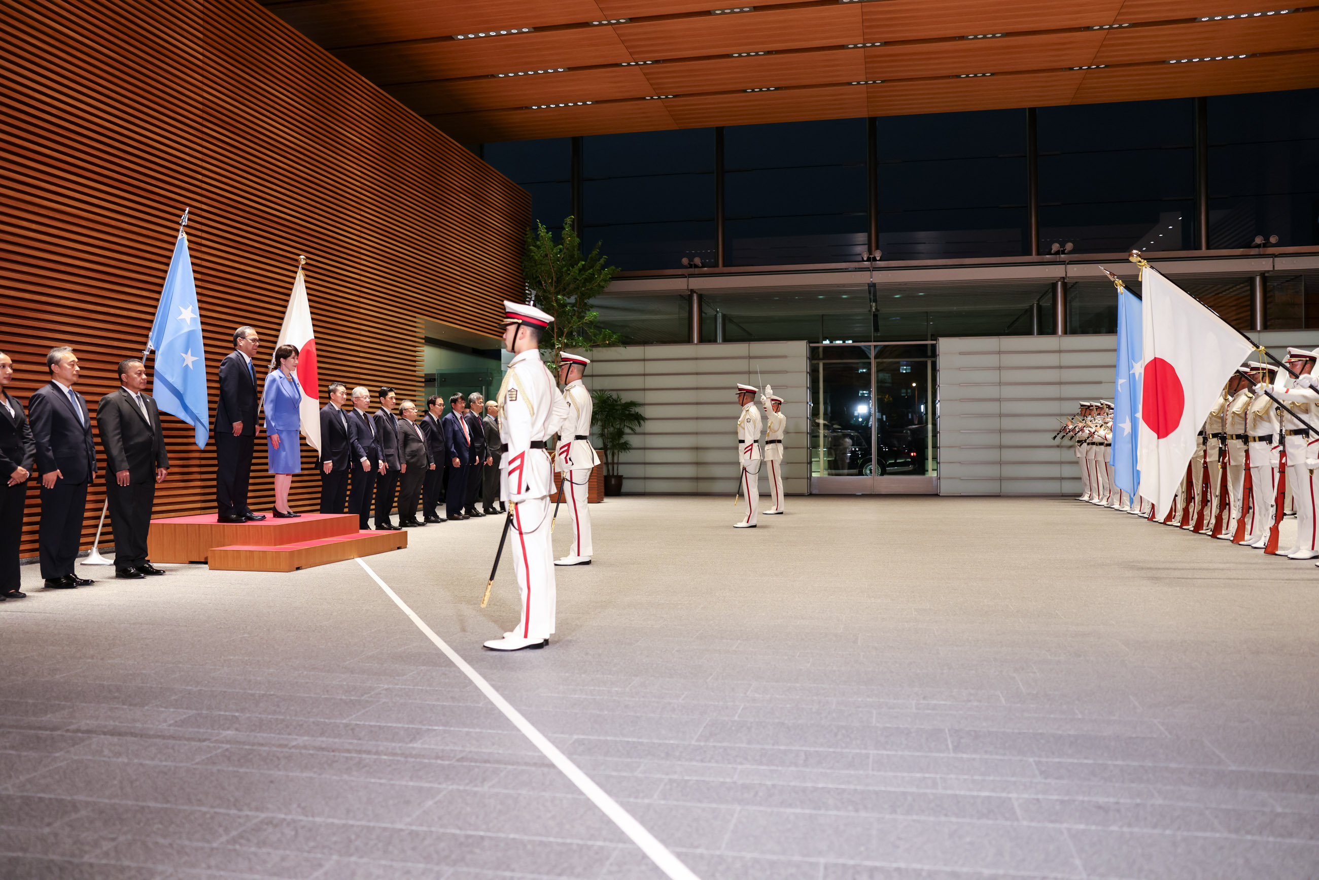 Salute and guard of honor ceremony (3)