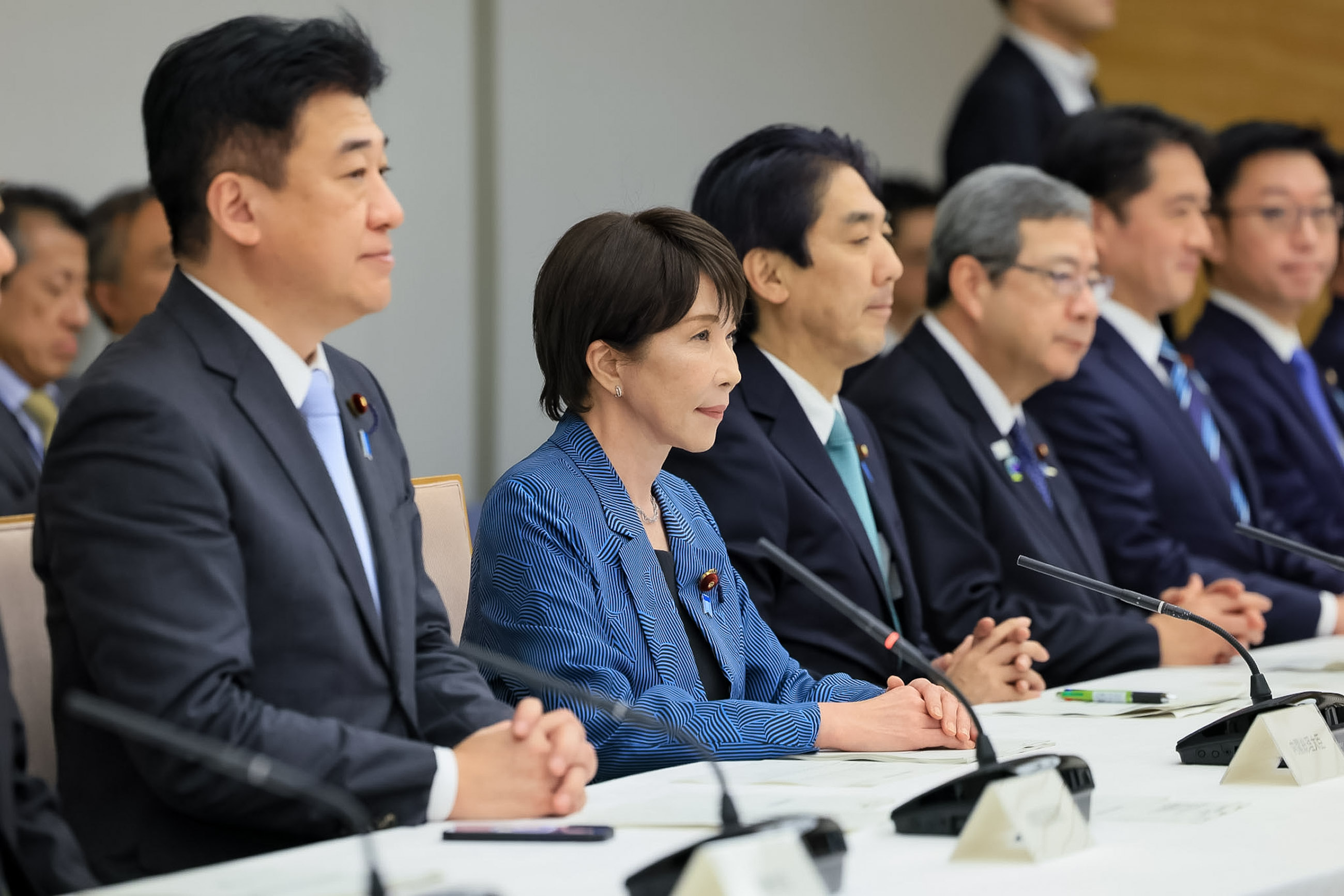 Prime Minister Takaichi attending the meeting (1)