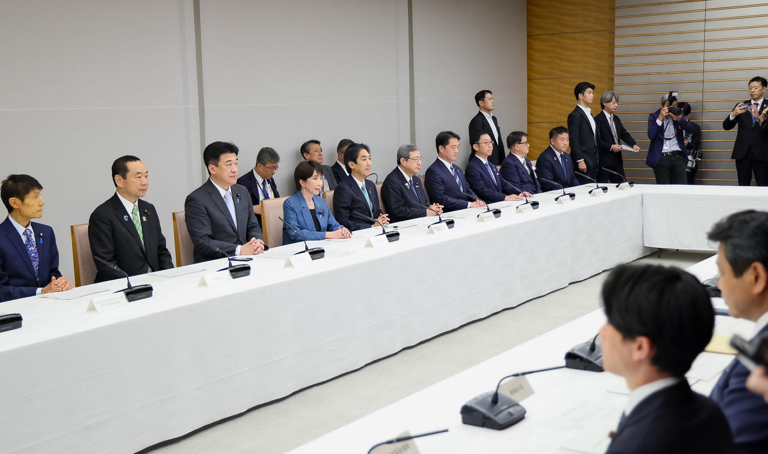 Prime Minister Takaichi attending the meeting (2)