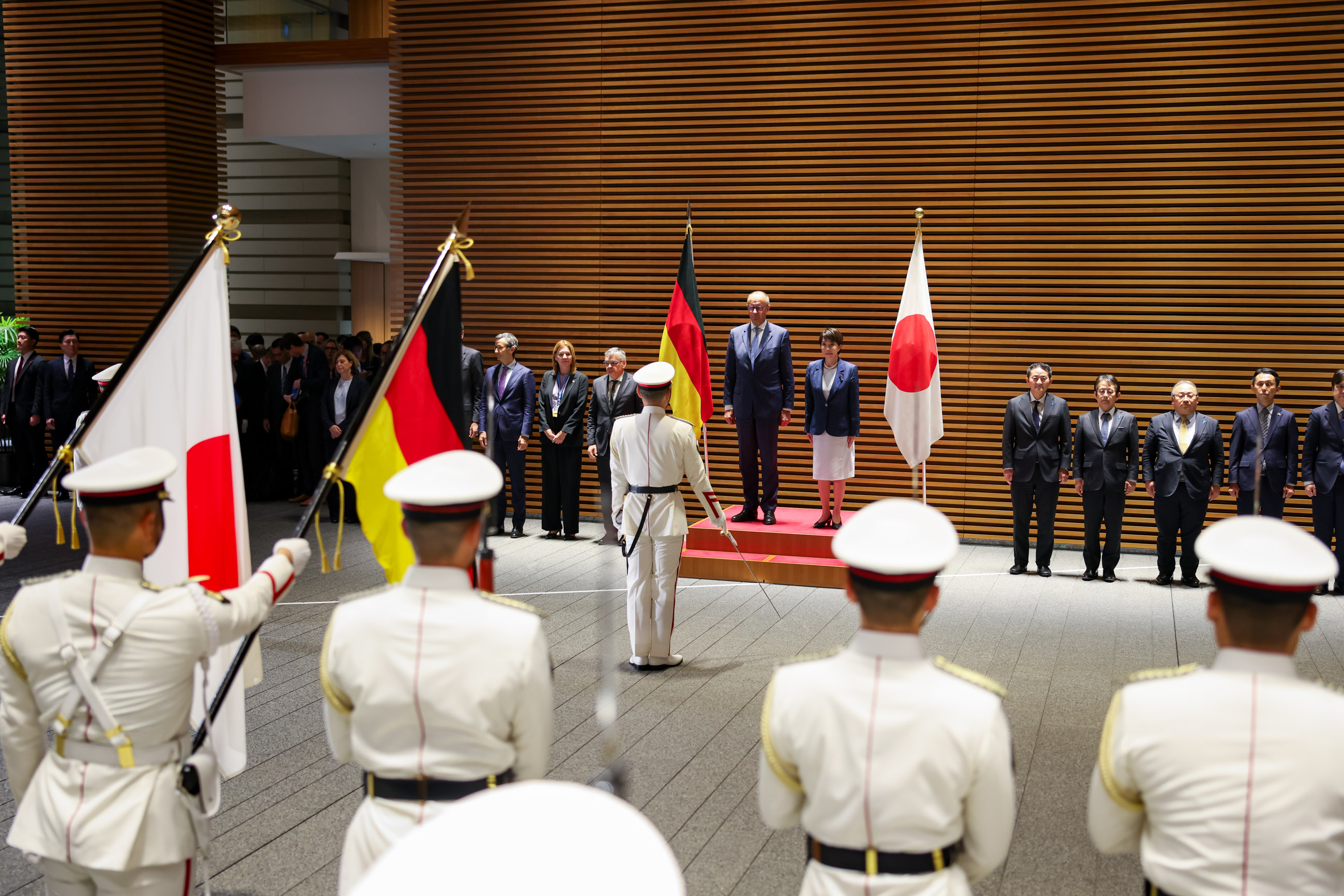 Salute and guard of honor ceremony (1)