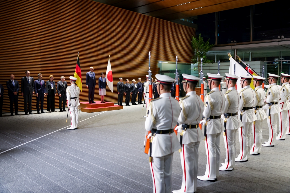 Salute and guard of honor ceremony (2)
