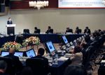 Photograph of the Prime Minister delivering an address at the opening ceremony of the Fourth Foreign Ministers' Meeting of the Forum for East Asia - Latin America Cooperation (FEALAC)