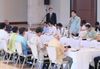 Photograph of the Prime Minister meeting with the heads of municipalities in Northern Okinawa 2