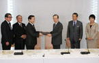 Photograph of the meeting of the Council of Executives of Public and Private Sectors to Promote Work-Life Balance