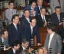 Photograph of the Prime Minister being appointed at a plenary session of the House of Representatives