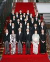 Photograph of the Prime Minister attending the commemorative photograph session with senior vice-ministers