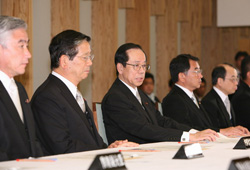 Photograph of the meeting of the senior vice-ministers
