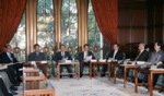 Photograph of the Ministerial Meeting on the Pension Record Problem