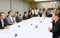 Photograph of the meeting of the Council on Economic and Fiscal Policy