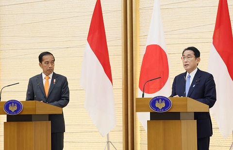 Japan-Indonesia Summit Joint Press Announcement