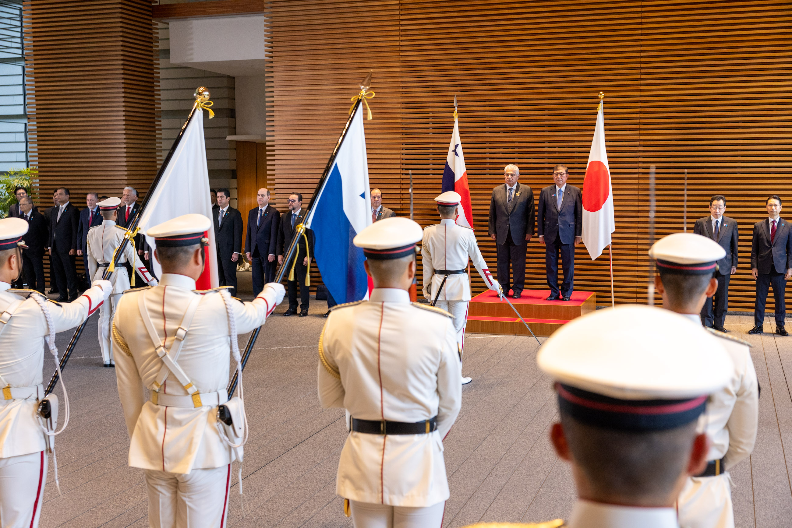 Salute and guard of honor ceremony (2)