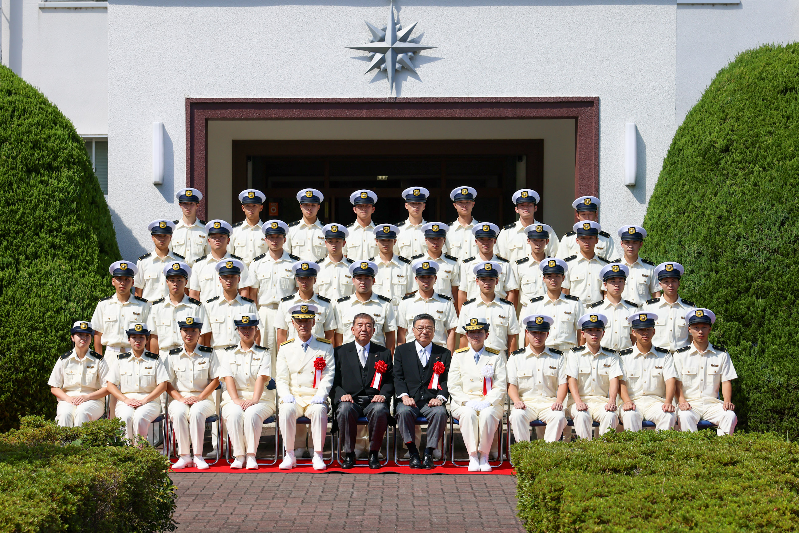 Japan Coast Guard School Graduation Ceremony