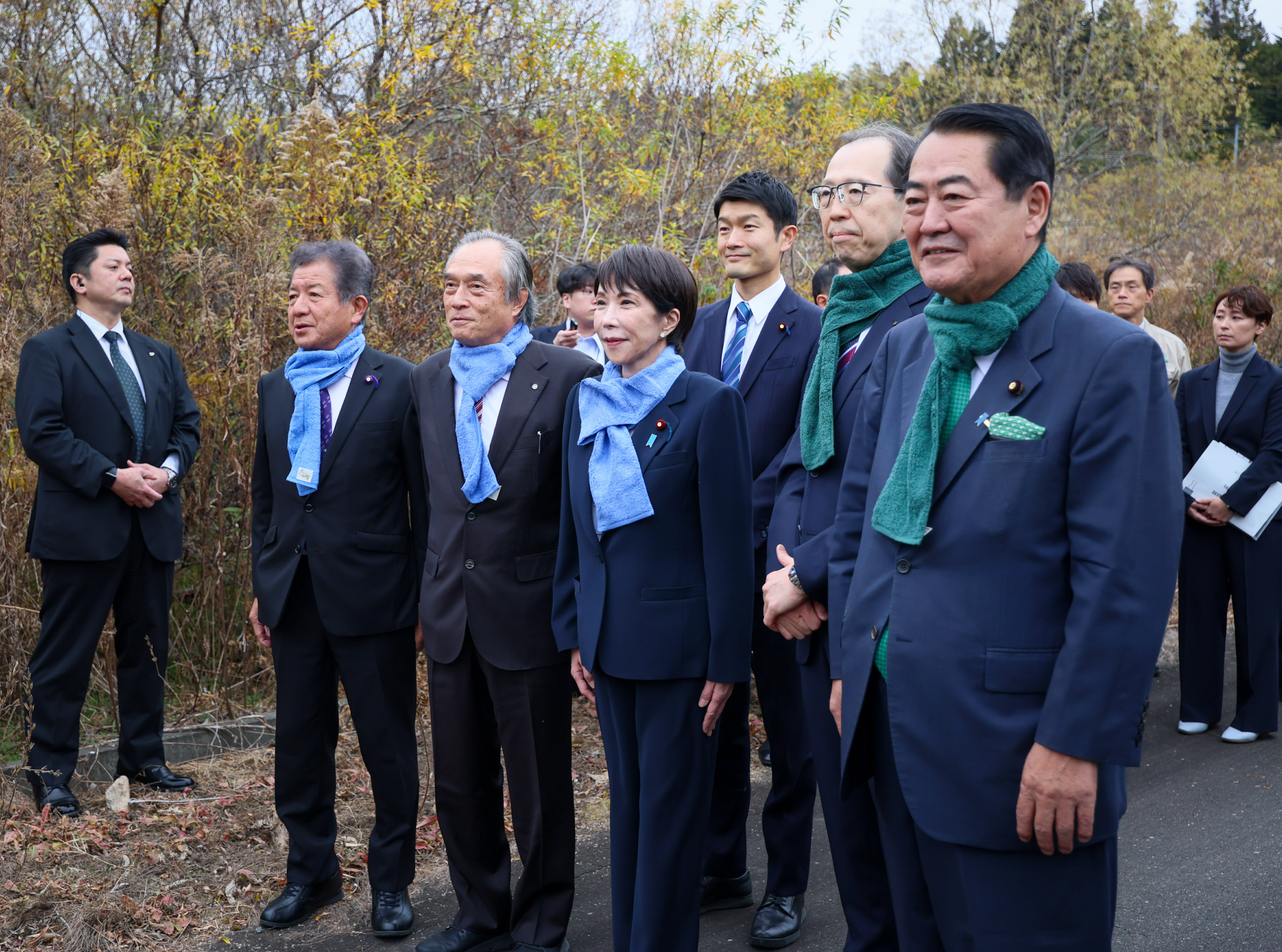 Prime Minister Takaichi visiting the Difficult-to-Return Zones in Futaba Town (4)