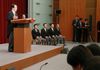 Photograph of the Prime Minister's press conference 2